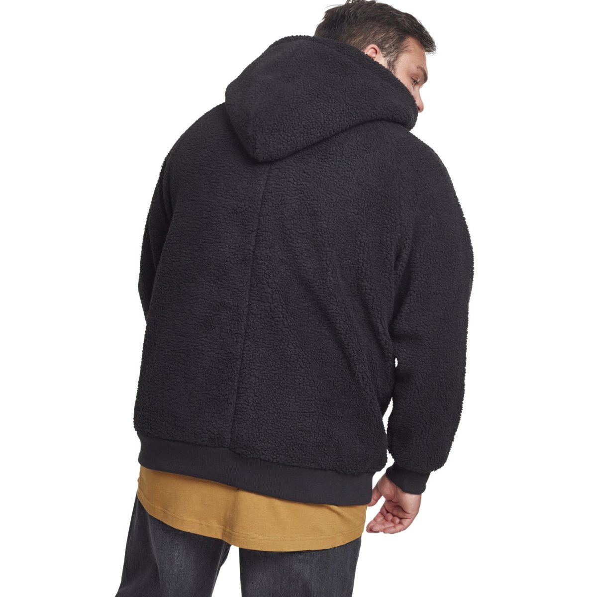 Urban Classics - Sherpa Hoody noir
