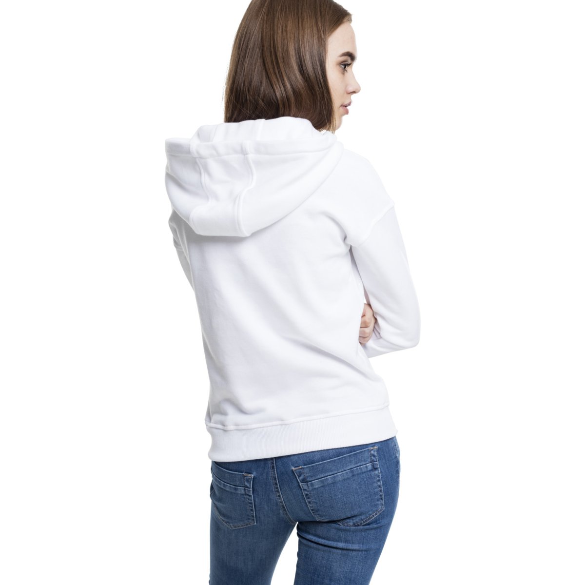 Urban Classics Ladies - BASIC Fleece Sweatshirt Hoody