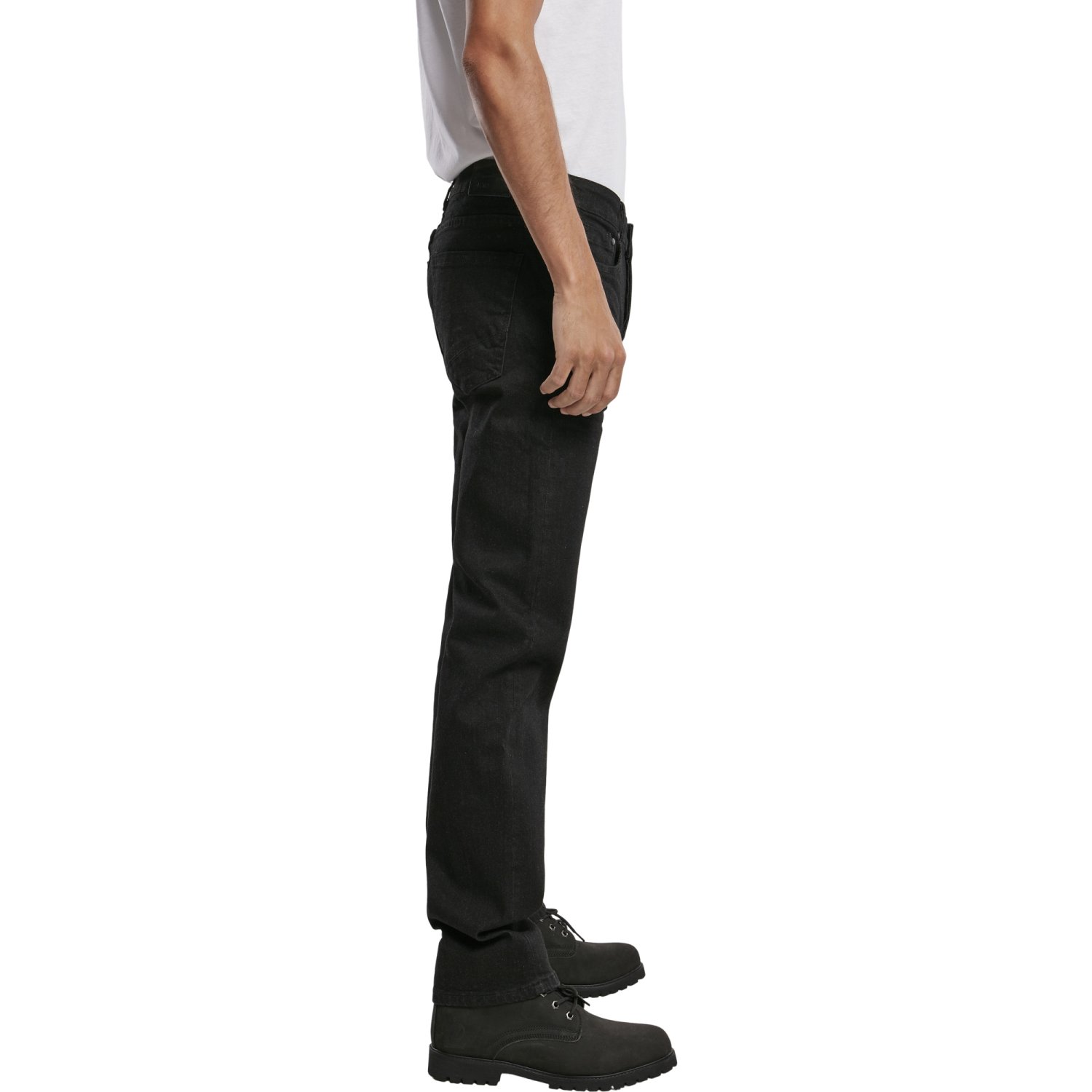 Brandit MASON Straight-Fit Stretch Denim Jeans noir