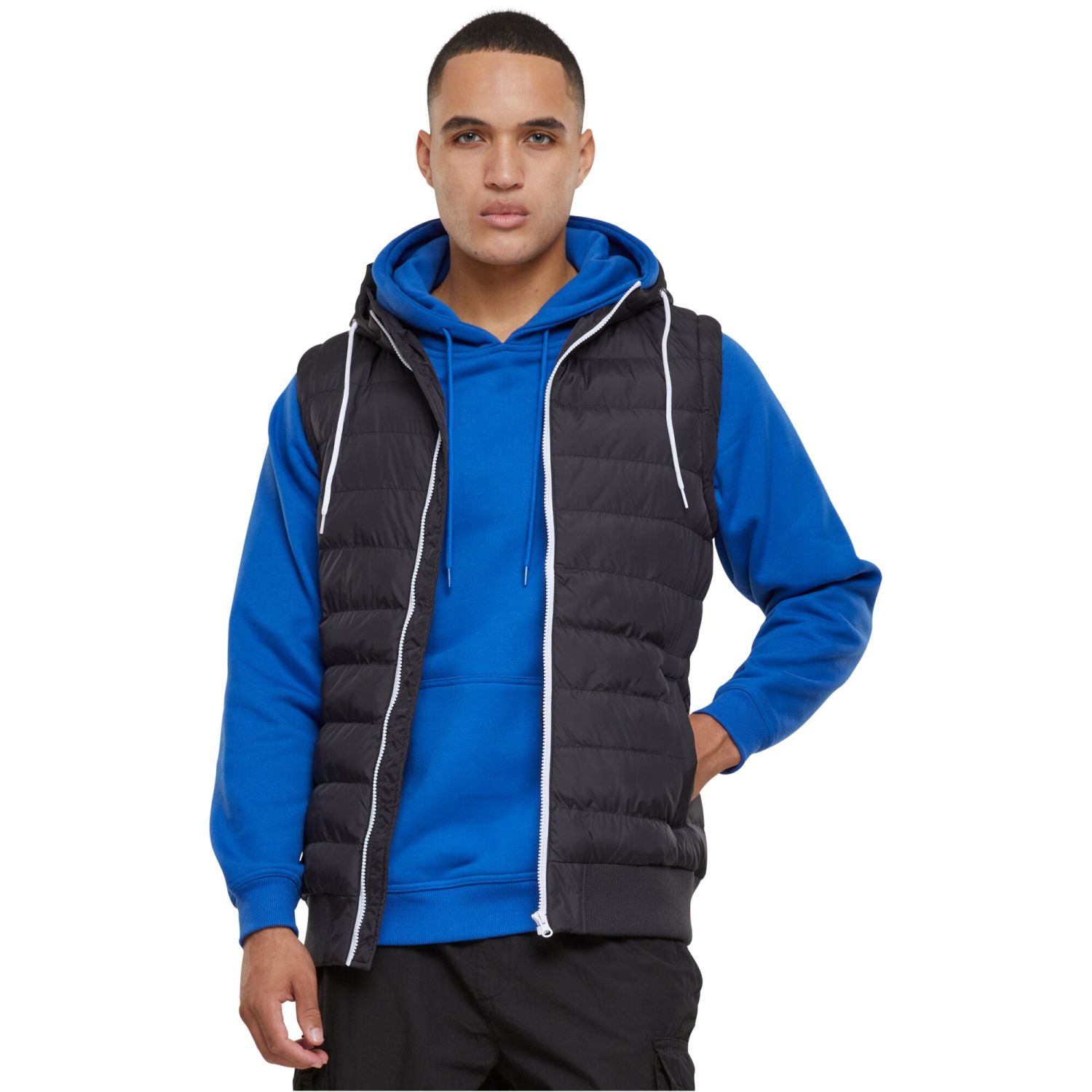 Urban Classics - HOODED SMALL BUBBLE Stepp Weste