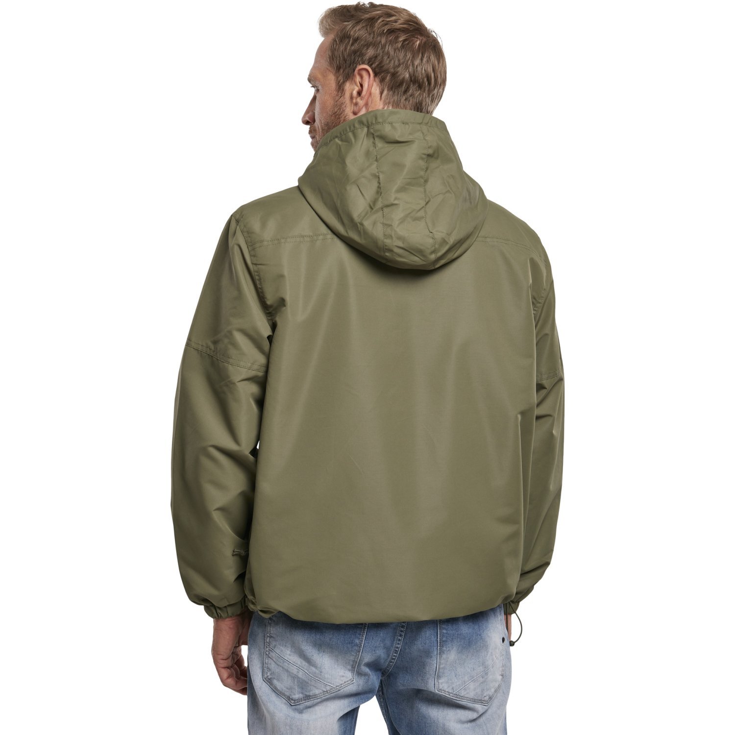 Brandit Pull-Over Summer Windbreaker Jacket olive