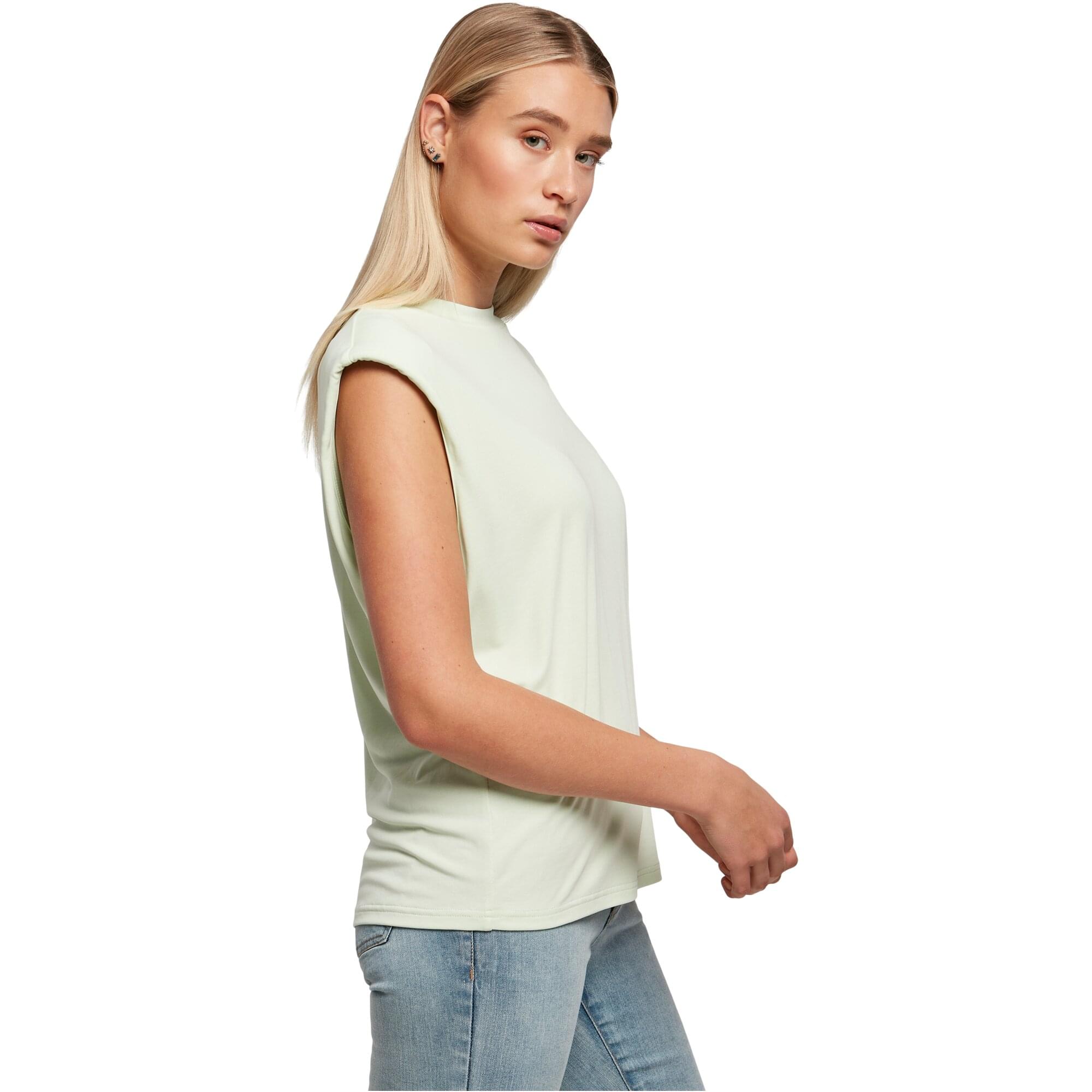 Urban Classics Ladies - Modal Padded Shoulder Shirt