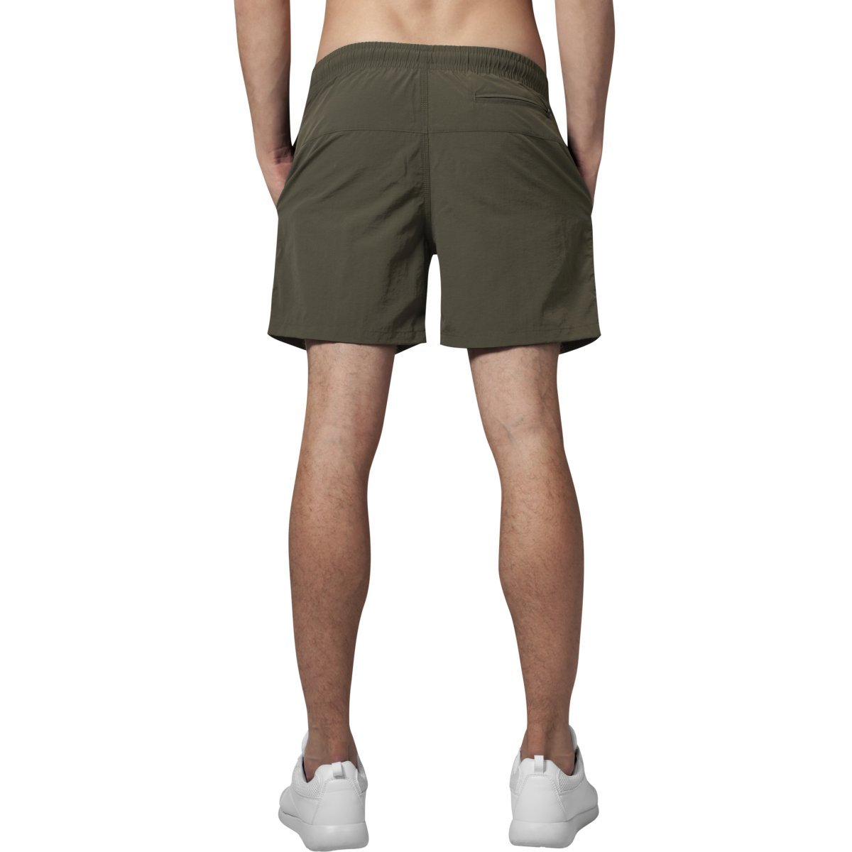 Urban Classics - BLOCK Short de bain olive