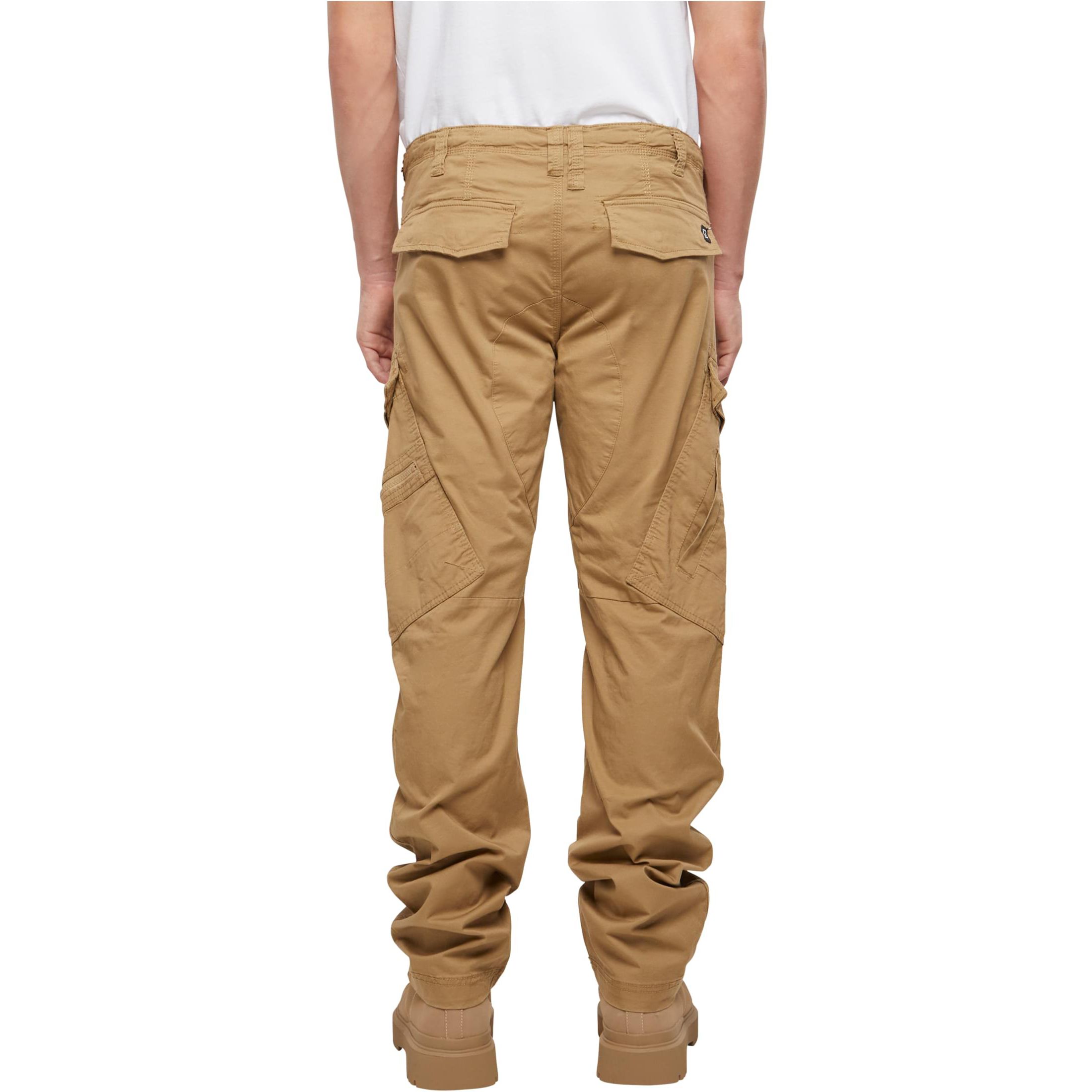 Brandit - ADVEN Slim-Fit Cargo Trousers camel beige