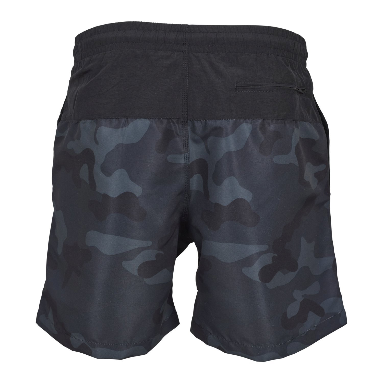 Urban Classics - BLOCK Swim Shorts black dark camo