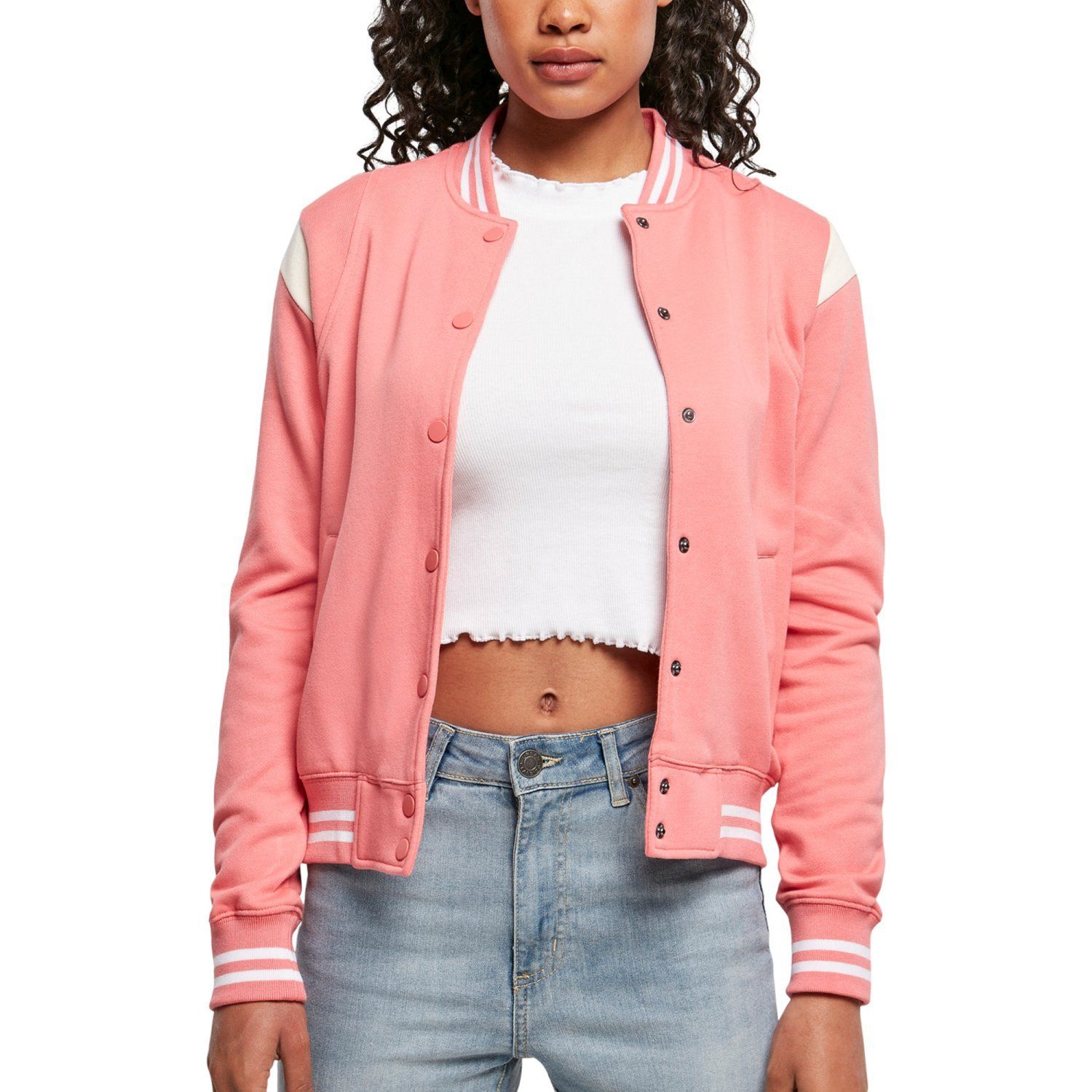 Urban Classics Ladies - INSET College Sweat Veste