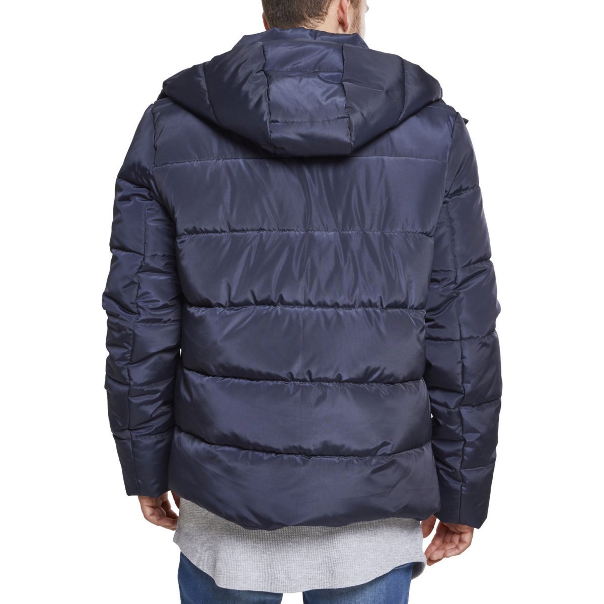 Urban Classics - HOODED PUFFER Winter Jacket lined