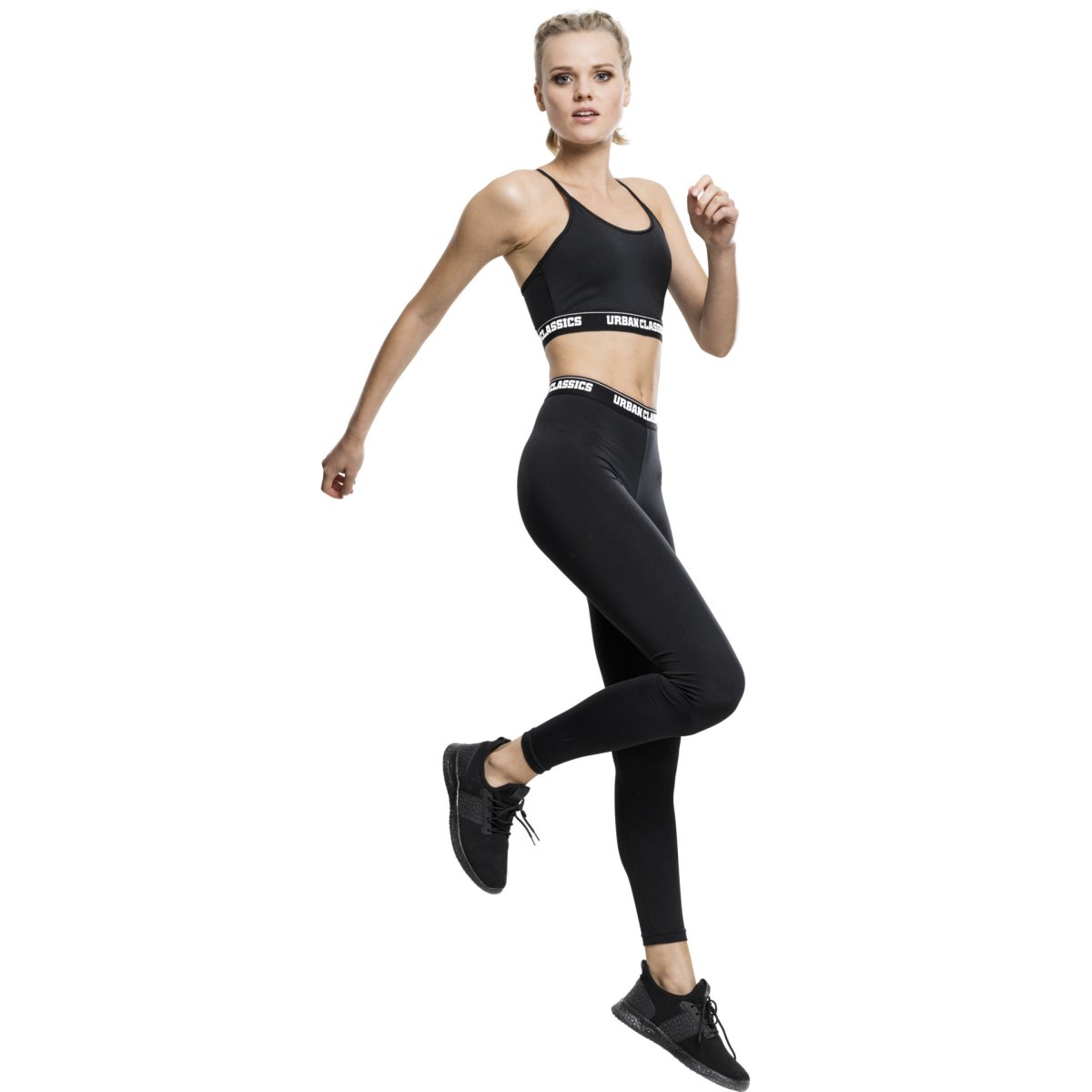 Urban Classics Ladies - SPORTS BRA schwarz