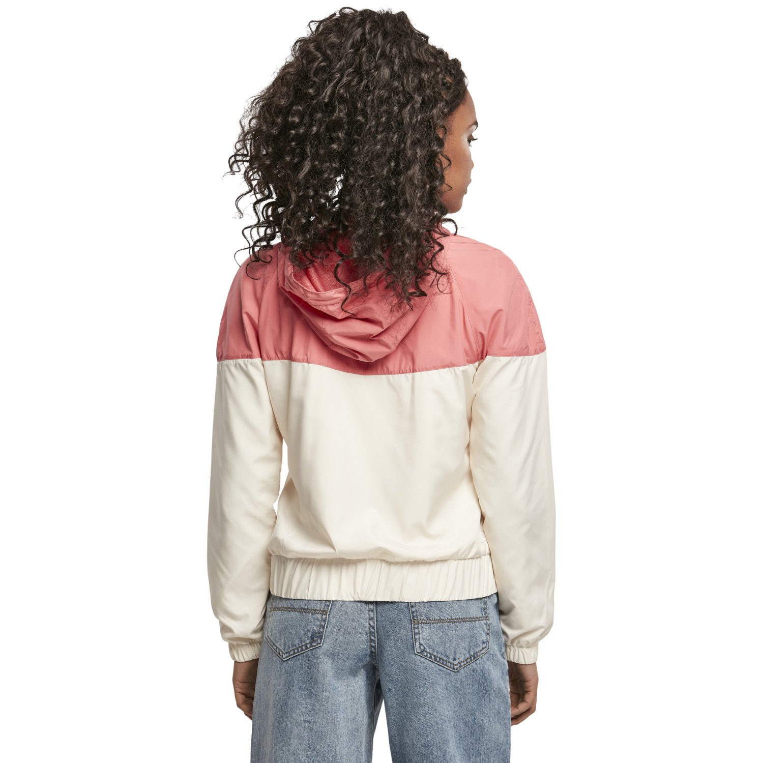 Urban Classics Ladies - Windbreaker Jacket pink sand