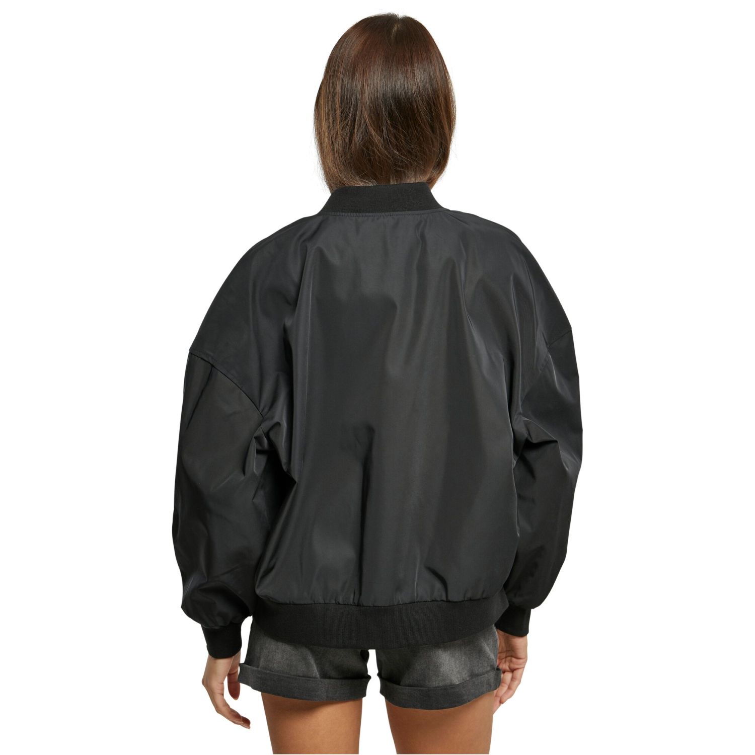 Urban Classics Ladies - Oversized Light Bomber Veste noir