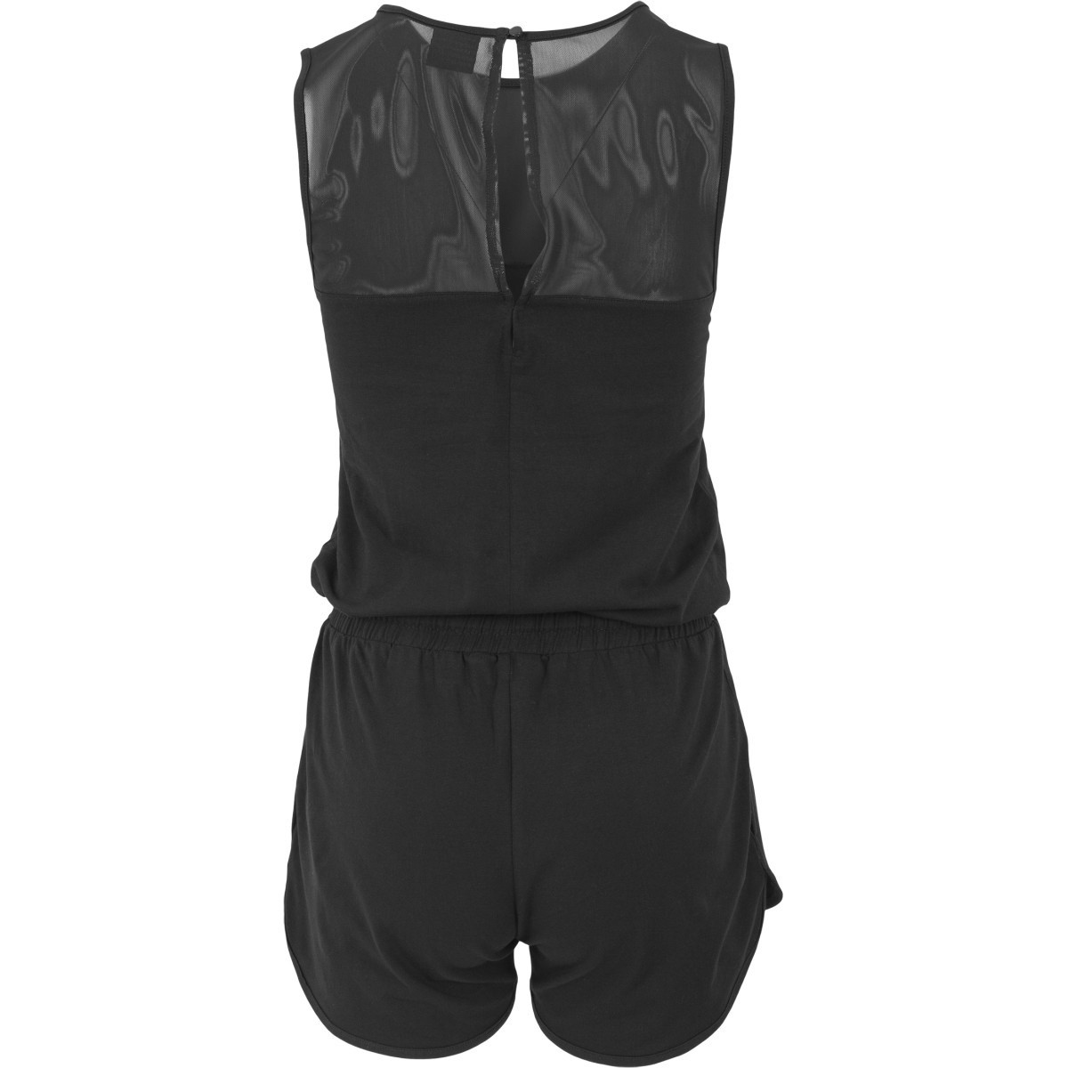 Urban Classics Ladies - TECH MESH Hot Jumpsuit noir