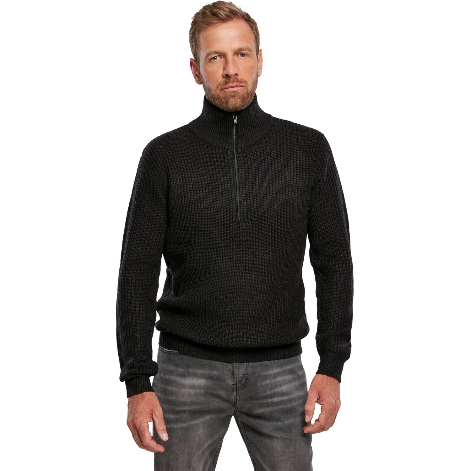 Brandit MILITARY Army Marine Troyer Sweater noir