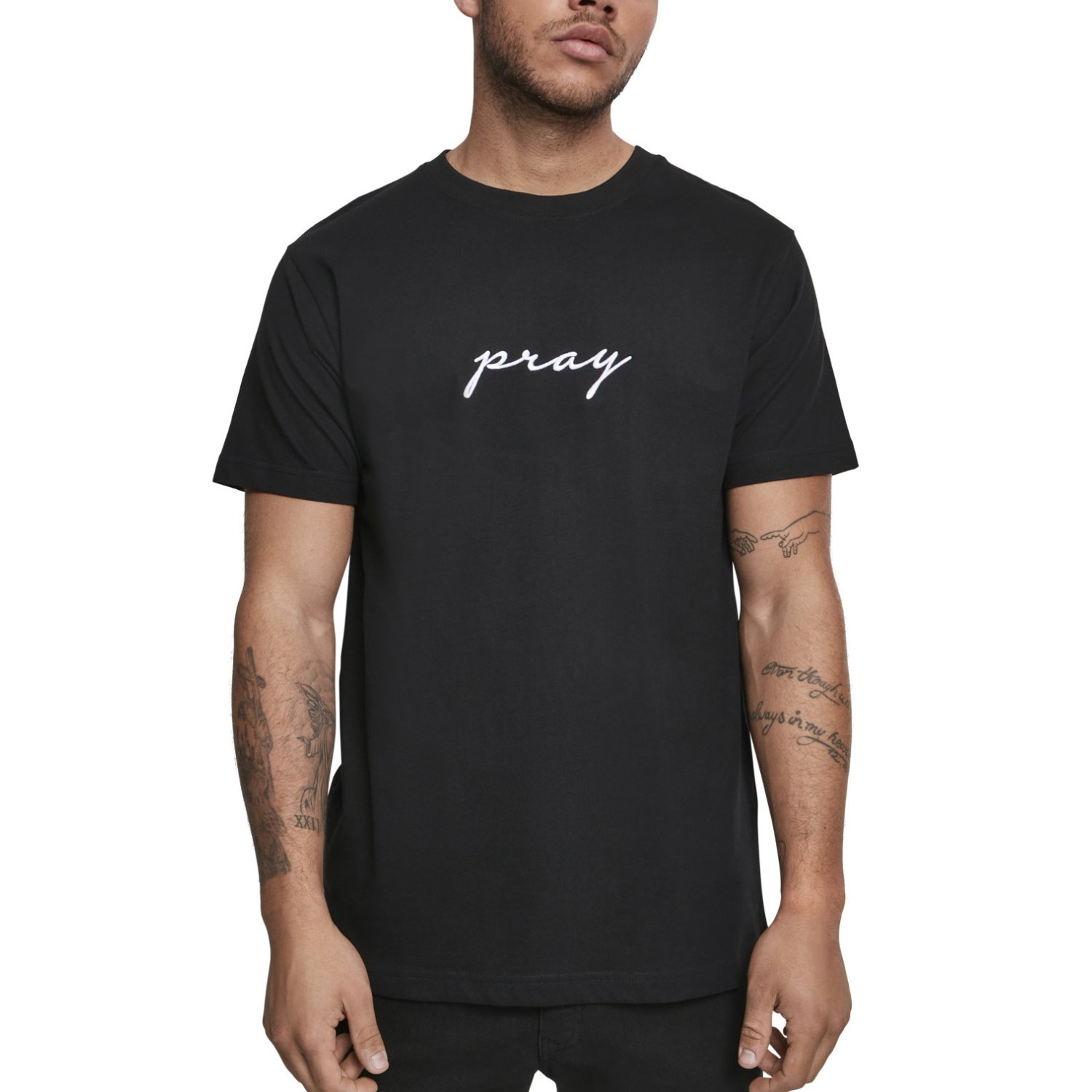 Mister Tee Shirt - PRAY noir
