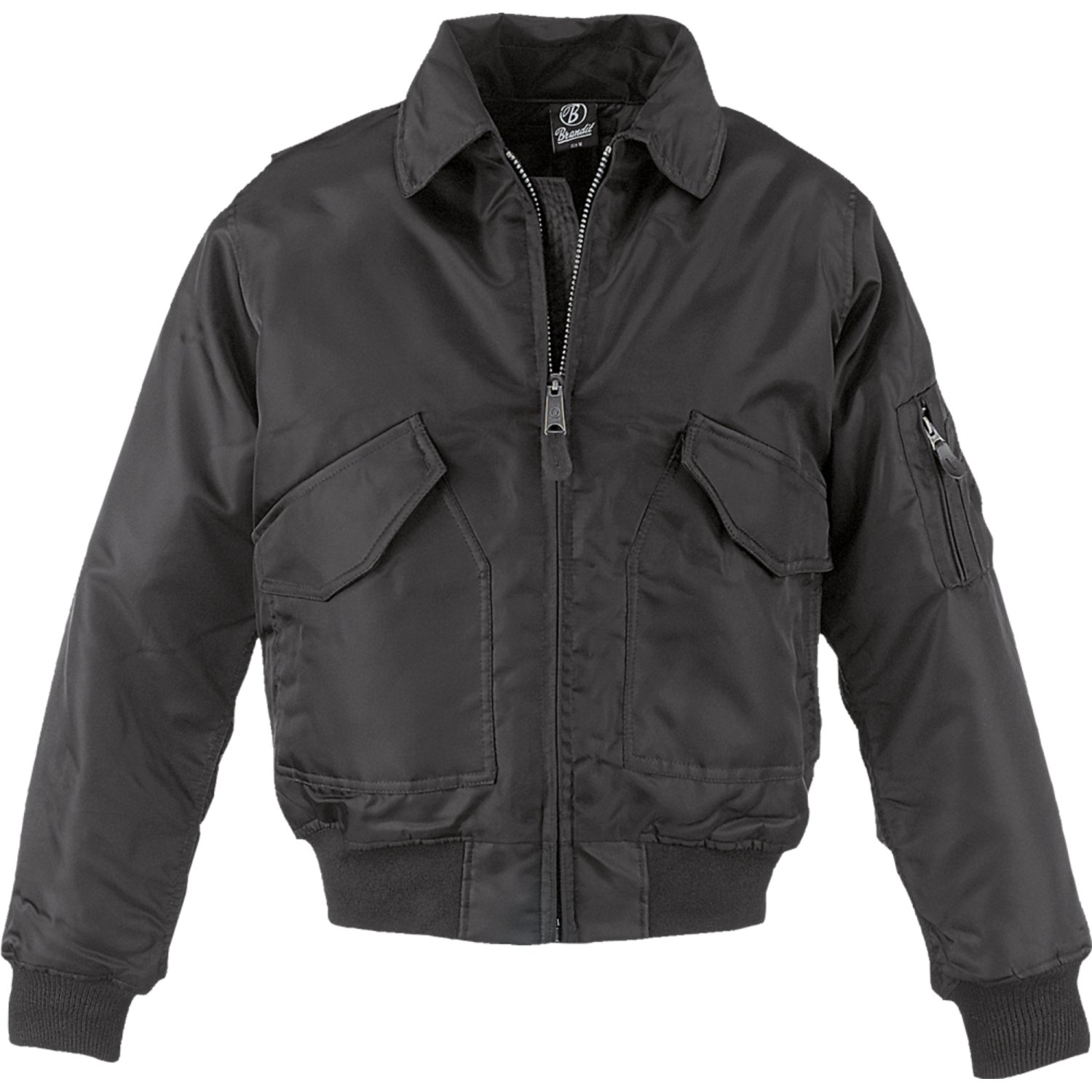 Brandit - CWU BOMBER Blouson de vol noir