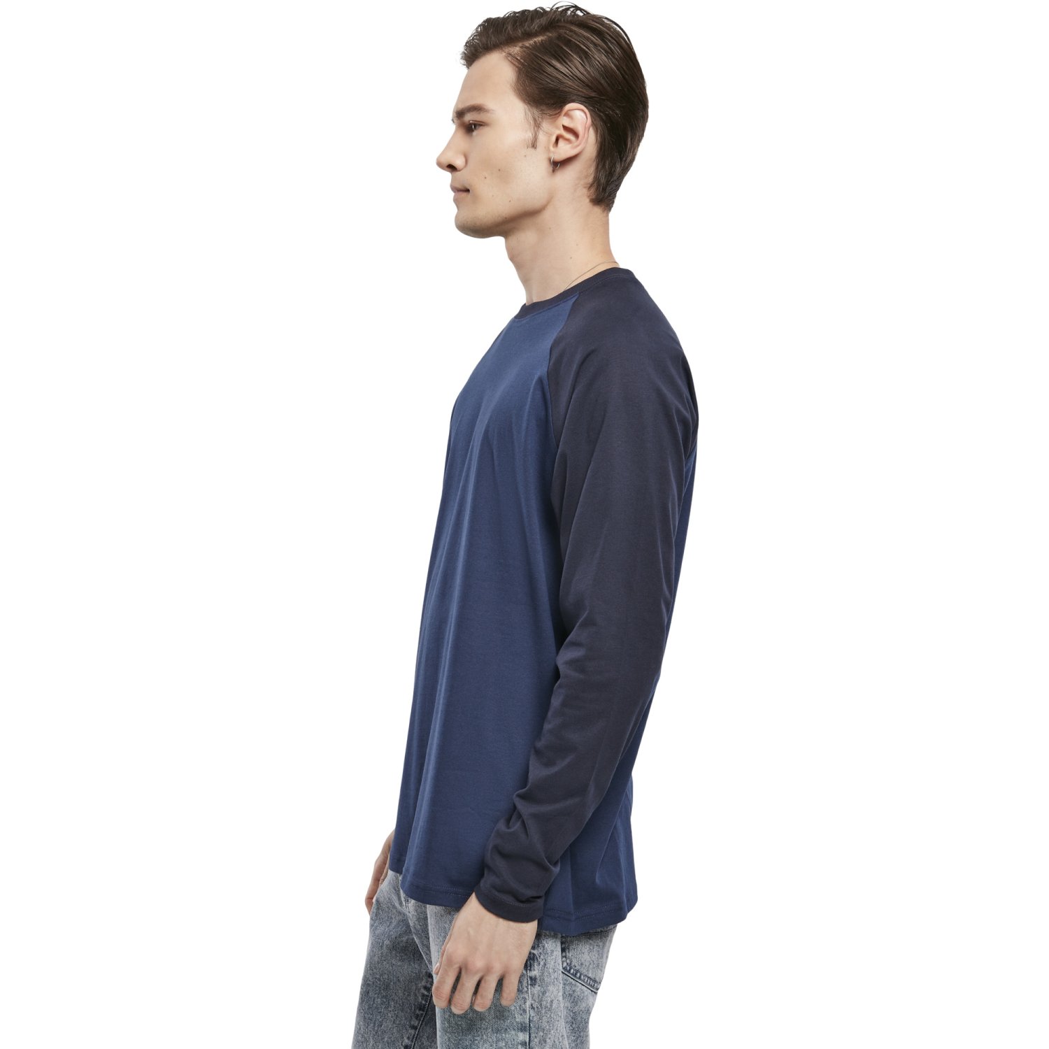 Urban Classics - RAGLAN Longsleeve navy