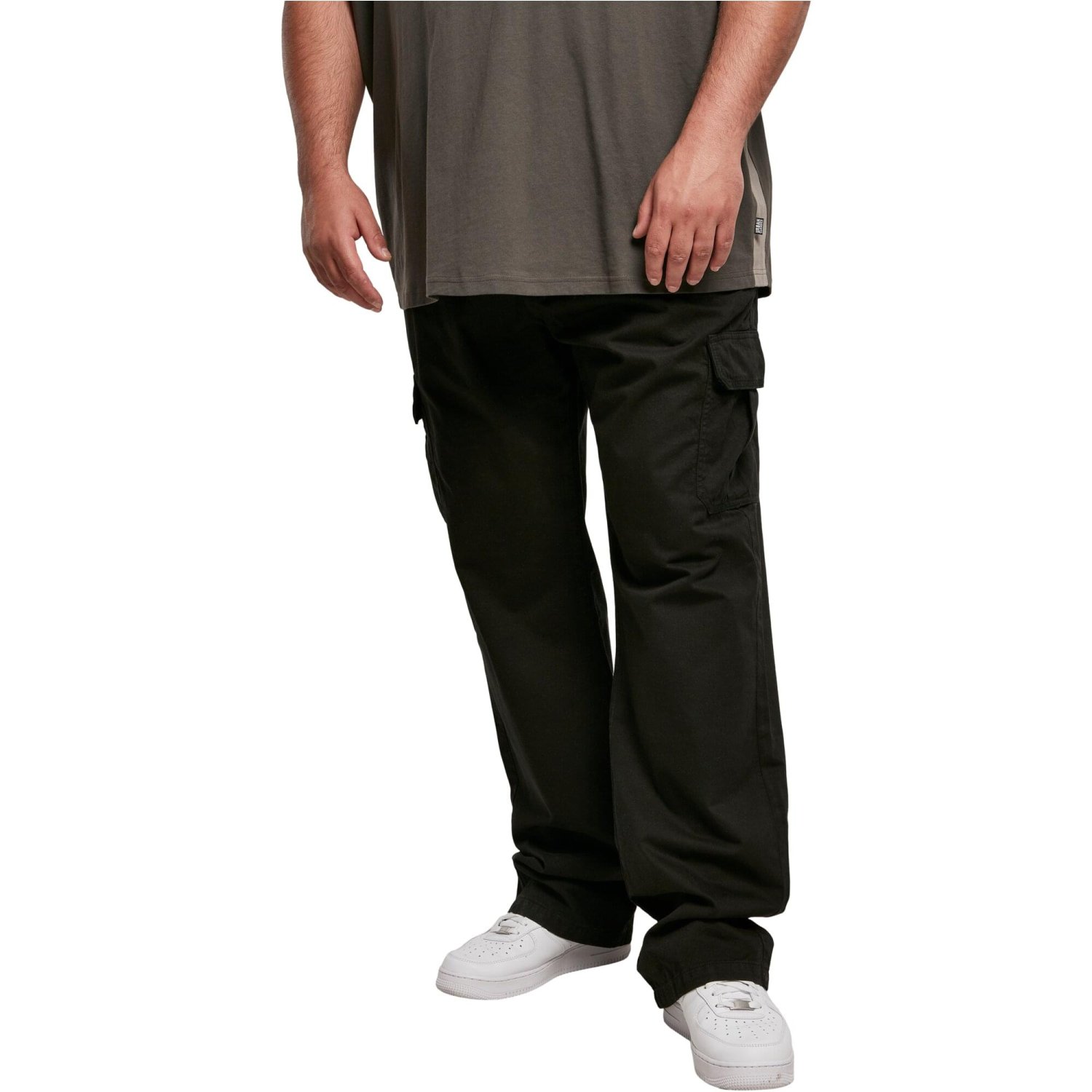 Urban Classics - Straight-Leg Cargo Pants black