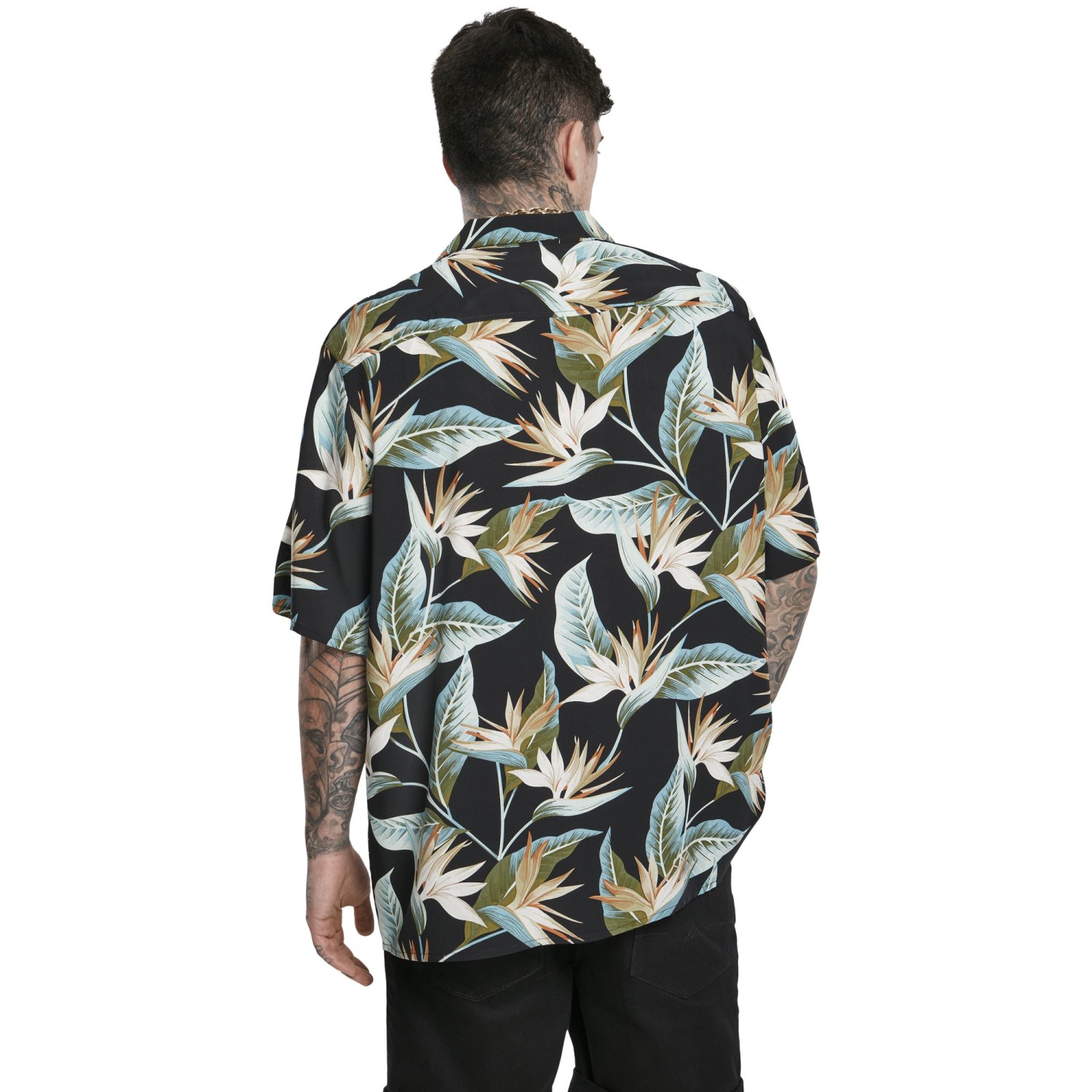 Urban Classics - Blossoms Resort Shirt