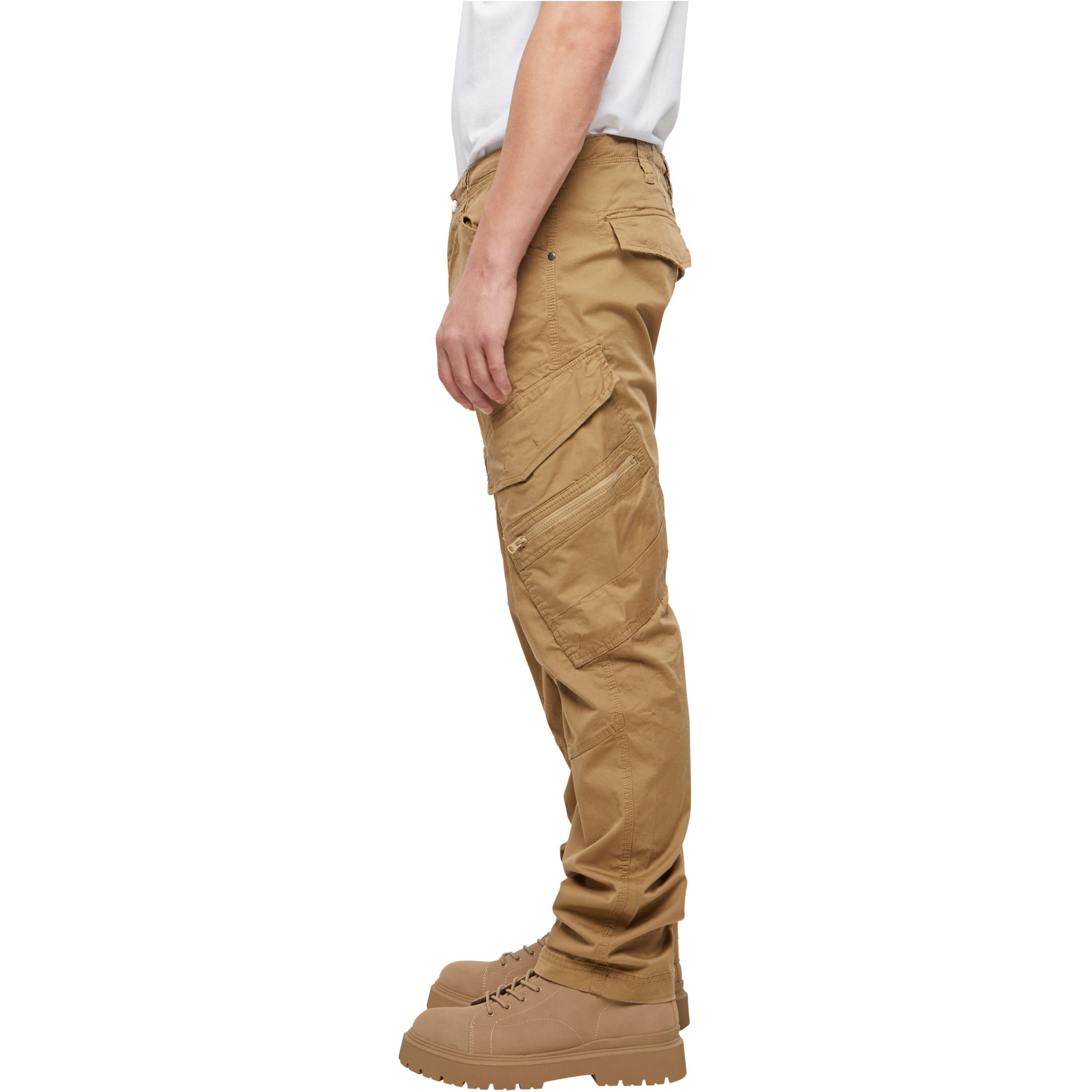 Brandit - ADVEN Slim-Fit Cargo Trousers camel beige