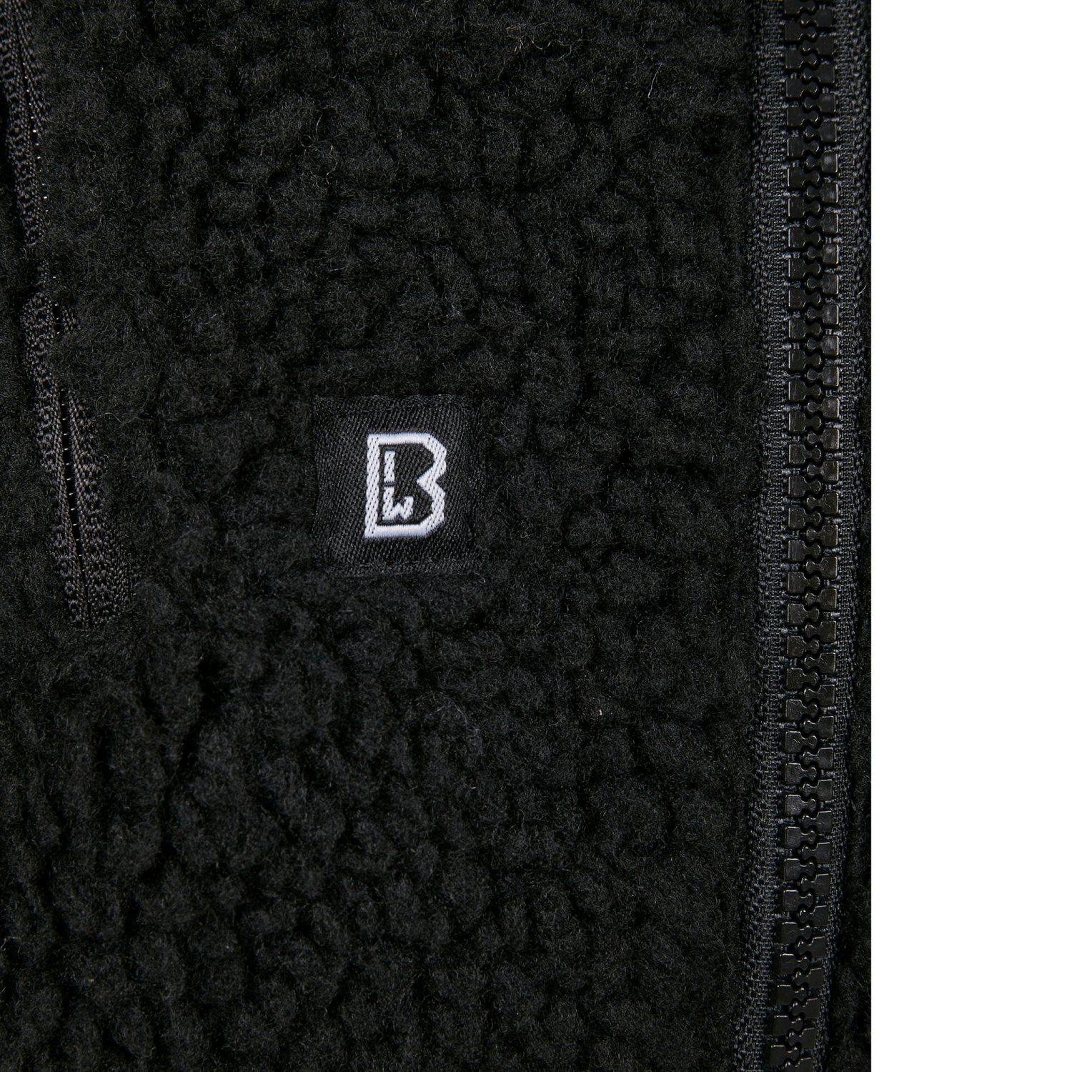 Brandit - Teddyfleece Troyer Worker Sweater black