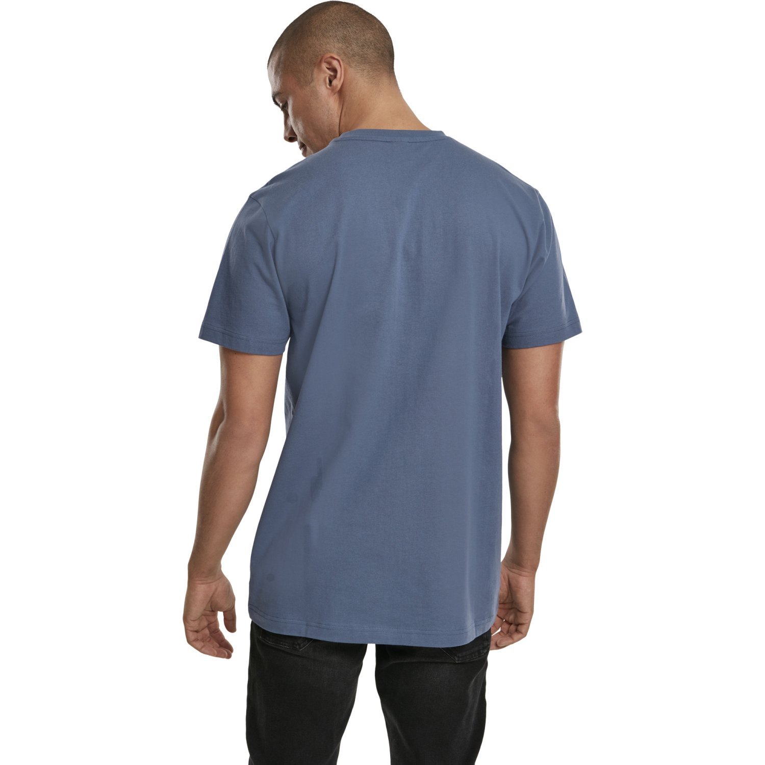 Urban Classics - BASIC Shirt vintage blue