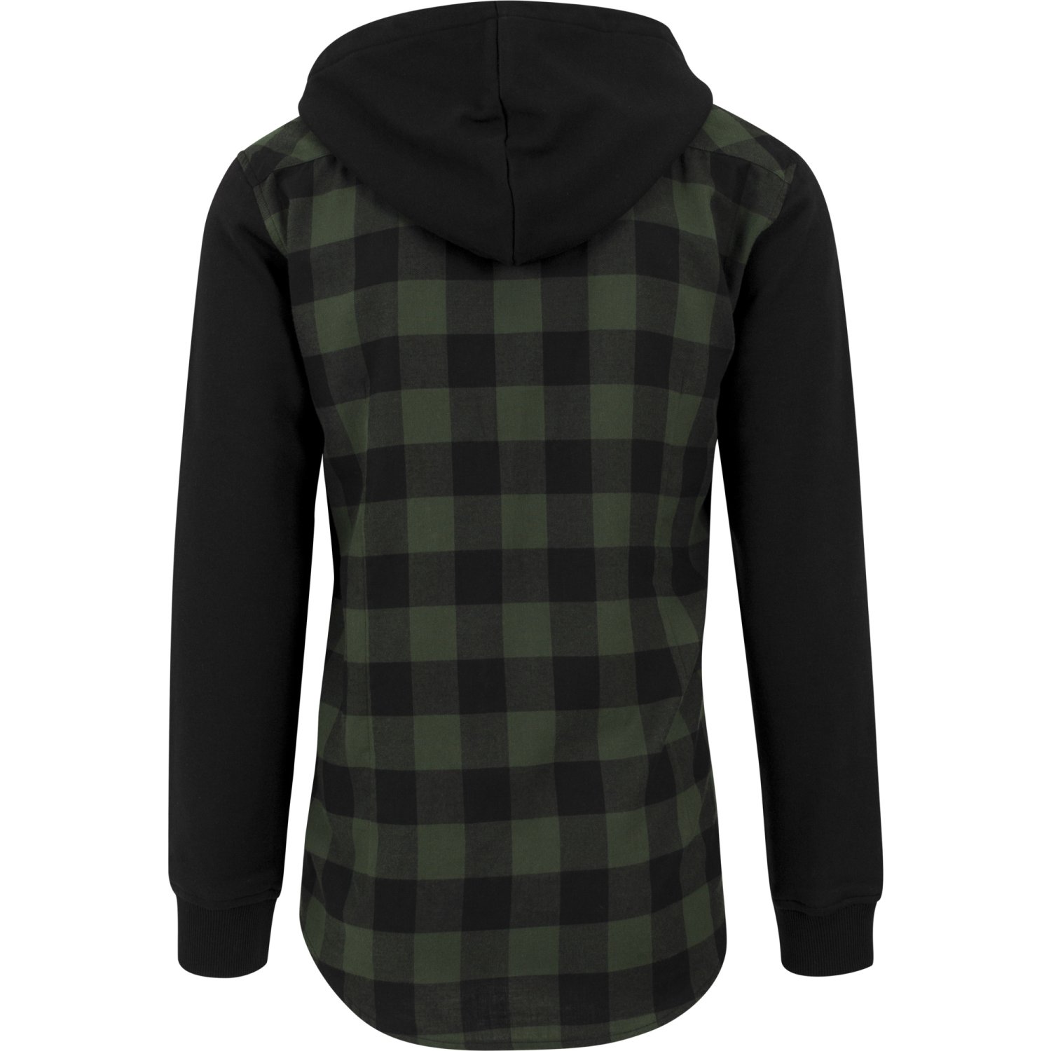 Urban Classics - HOODED Flanell Holzfäller Hemd