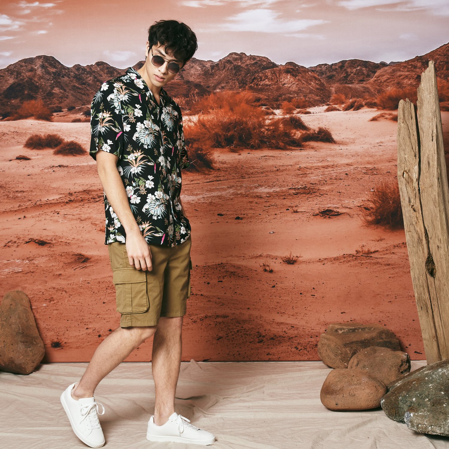 Urban Classics - Viscose Resort Shirt Hemd tropical