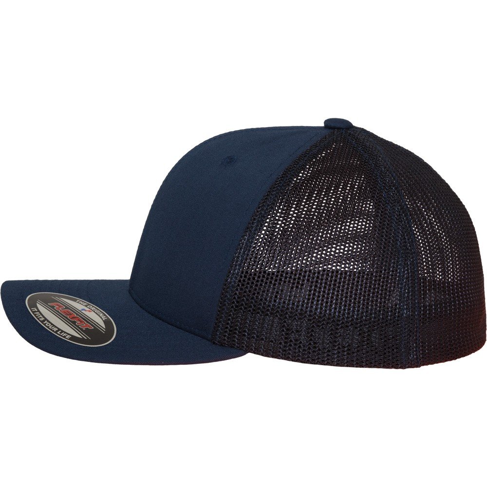 Flexfit Mesh Trucker Extensible Casquette - navy - L/XL