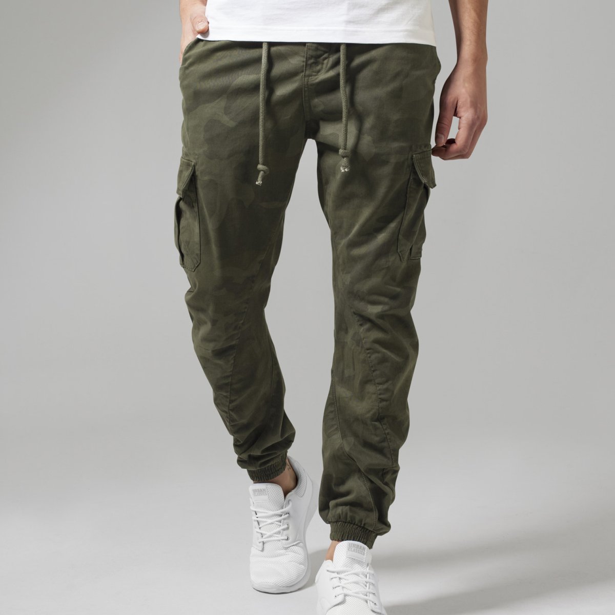 Urban Classics - Camo Cargo Jogging Army Hose
