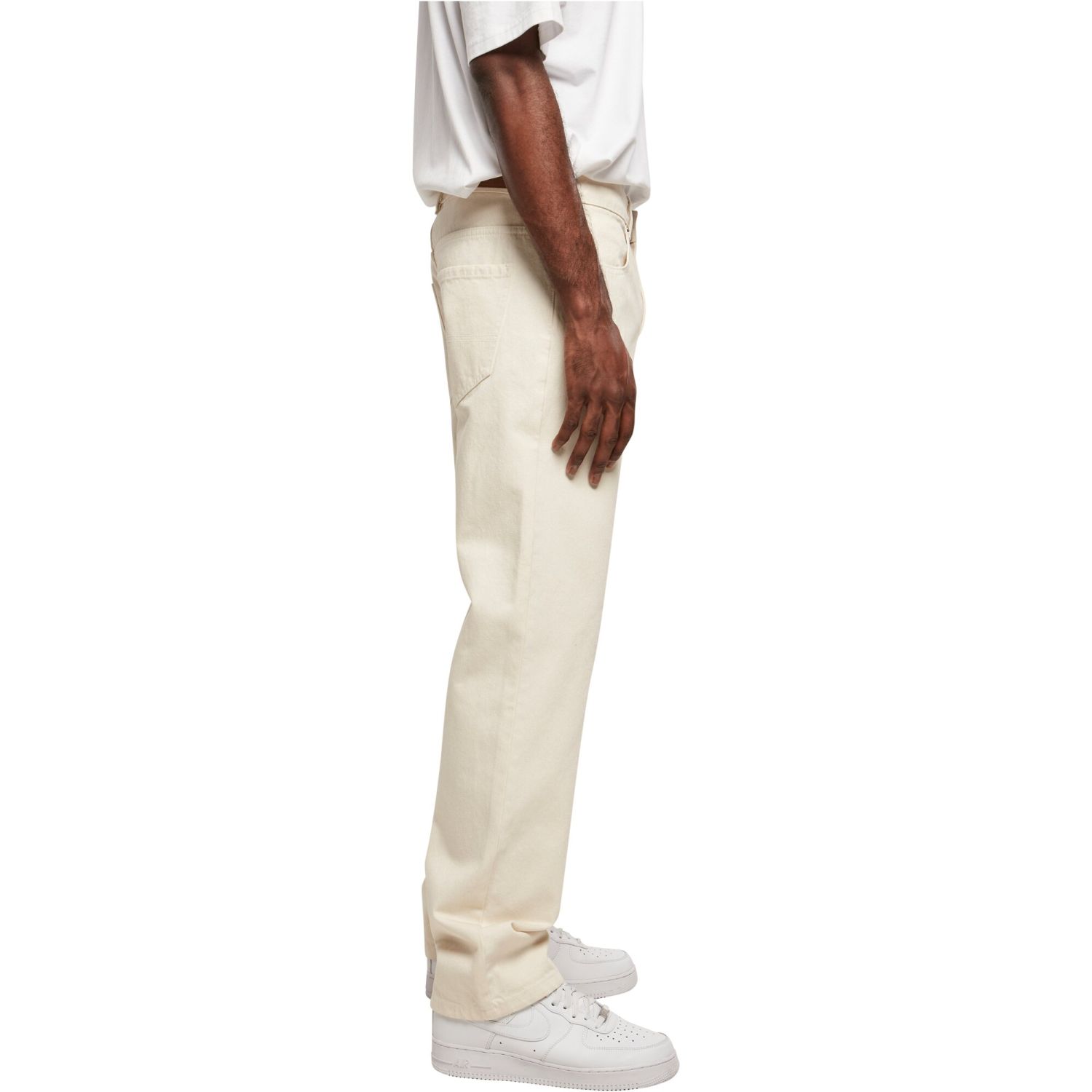 Urban Classics - Loose Fit Denim Jeans whitesand