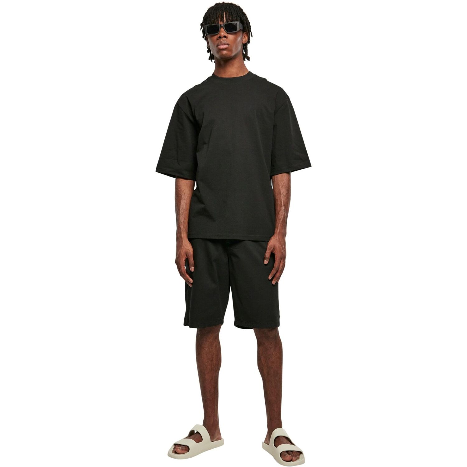Urban Classics - Organic Oversized Sleeve Shirt black