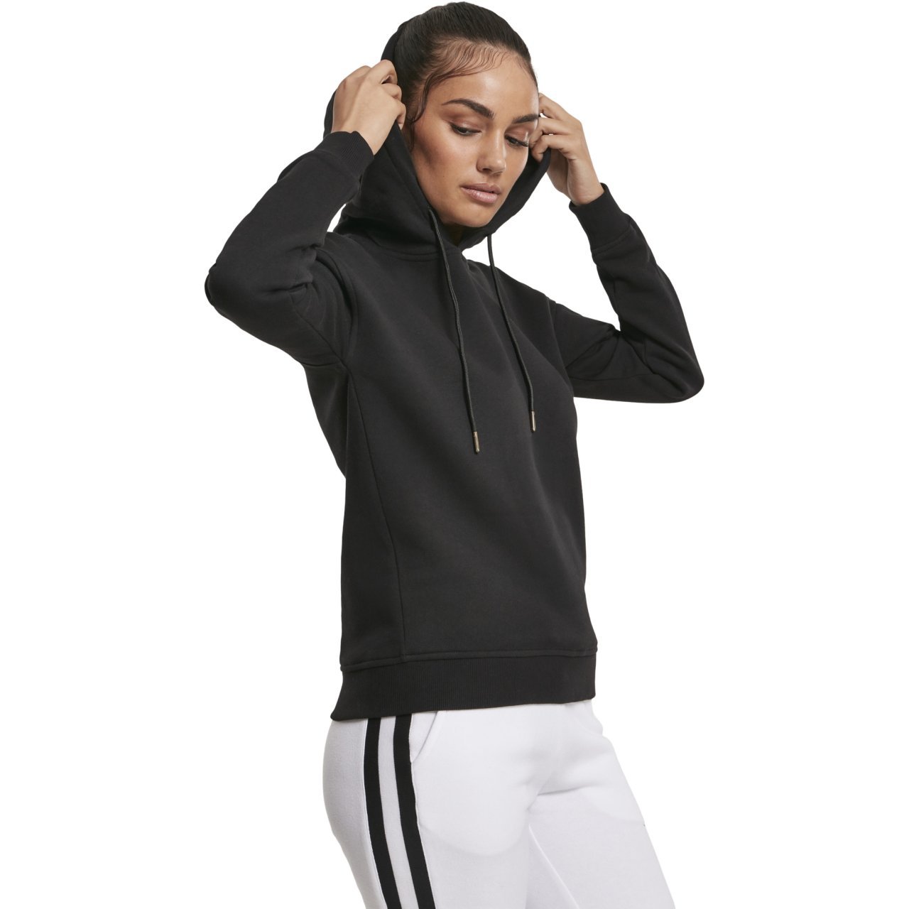 Urban Classics Ladies - ORGANIC Basic Hoody black