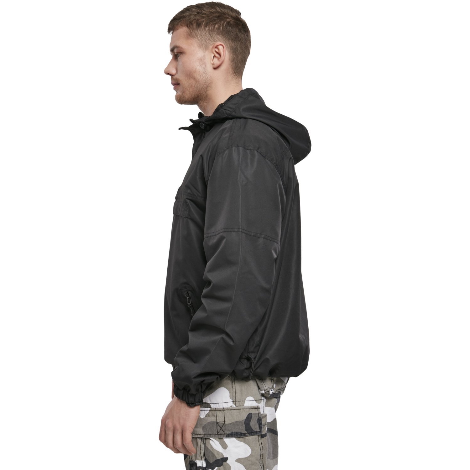 Brandit Pull-Over Summer Windbreaker Jacket black
