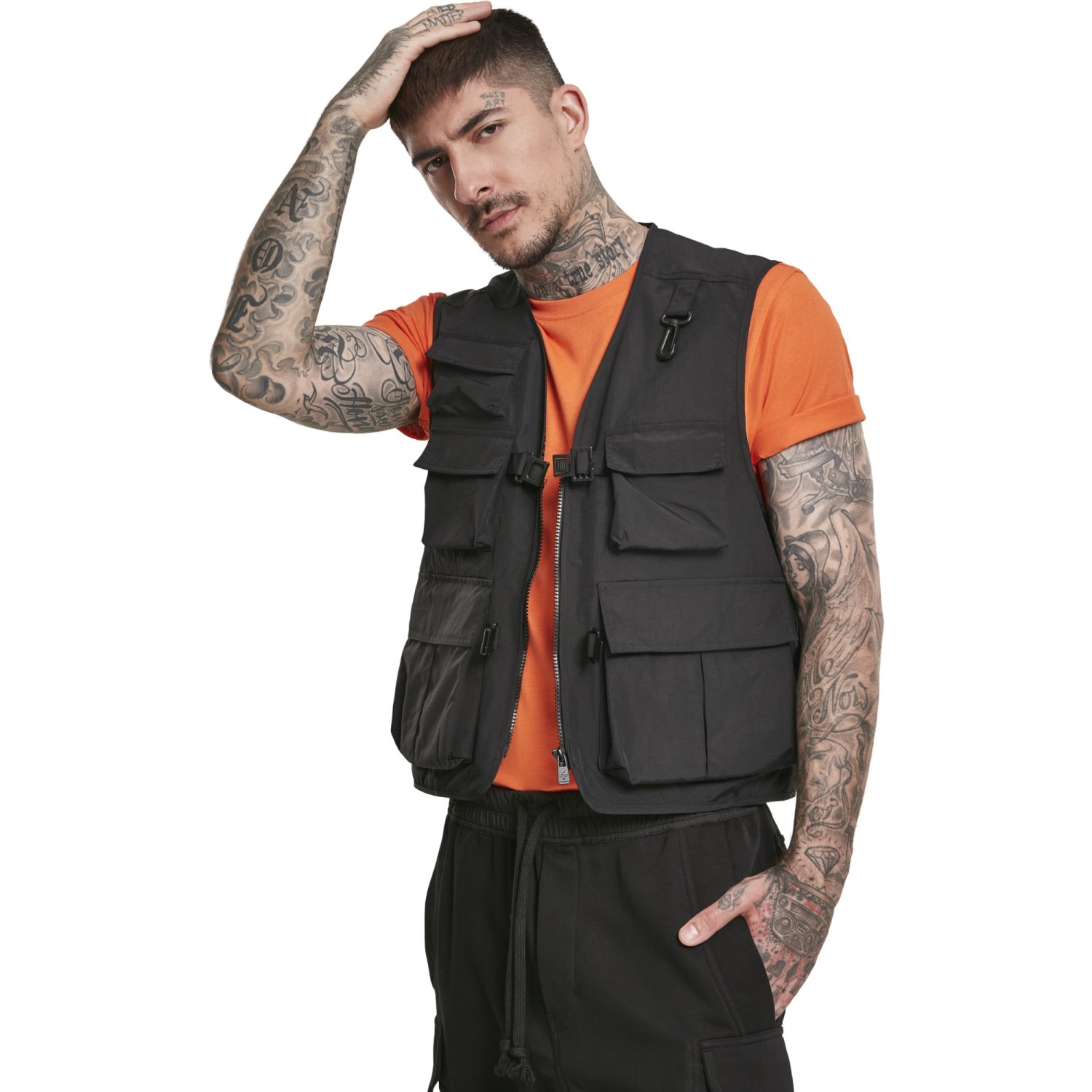 Urban Classics - TACTICAL Vest black