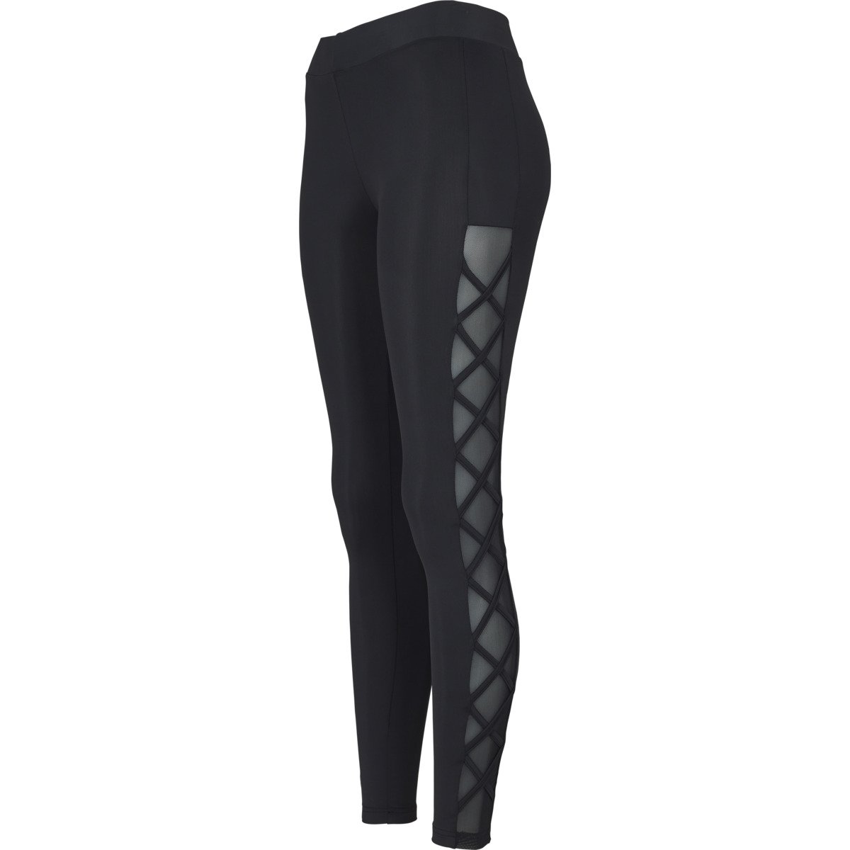 Urban Classics Ladies - TECH MESH Ribbon Fitness Leggings