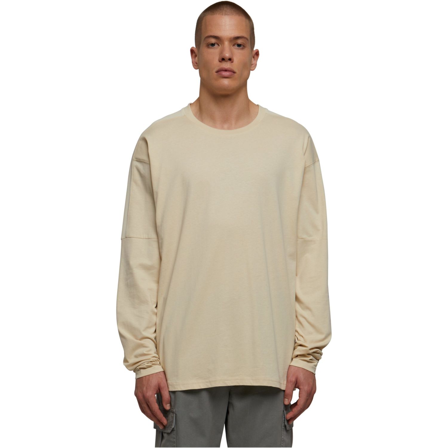 Urban Classics - RAGLAN Oversized Longsleeve sand
