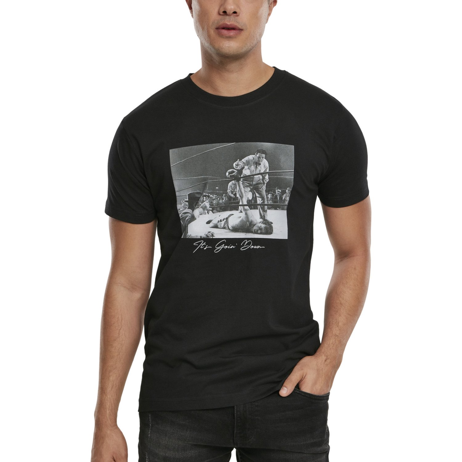 Mister Tee Shirt - GOING DOWN black