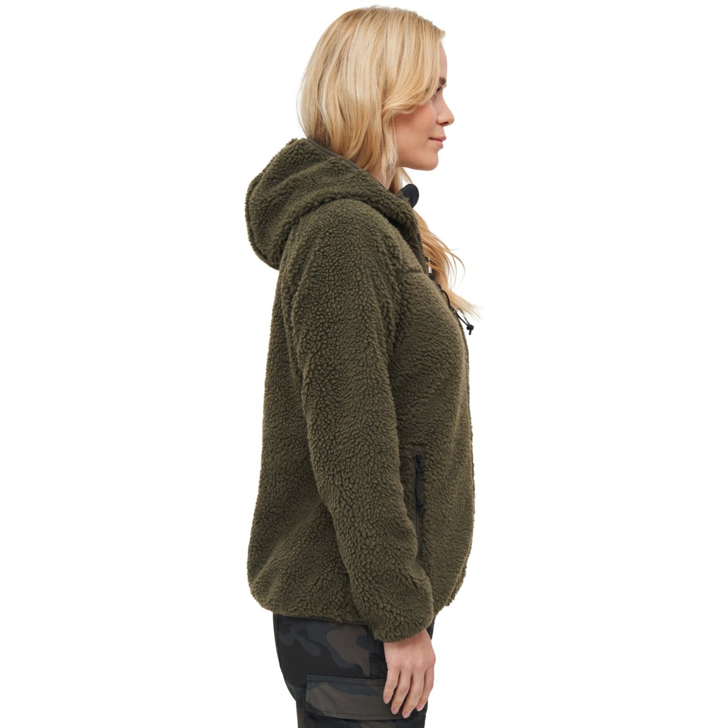 Brandit Ladies - Teddyfleece Veste olive