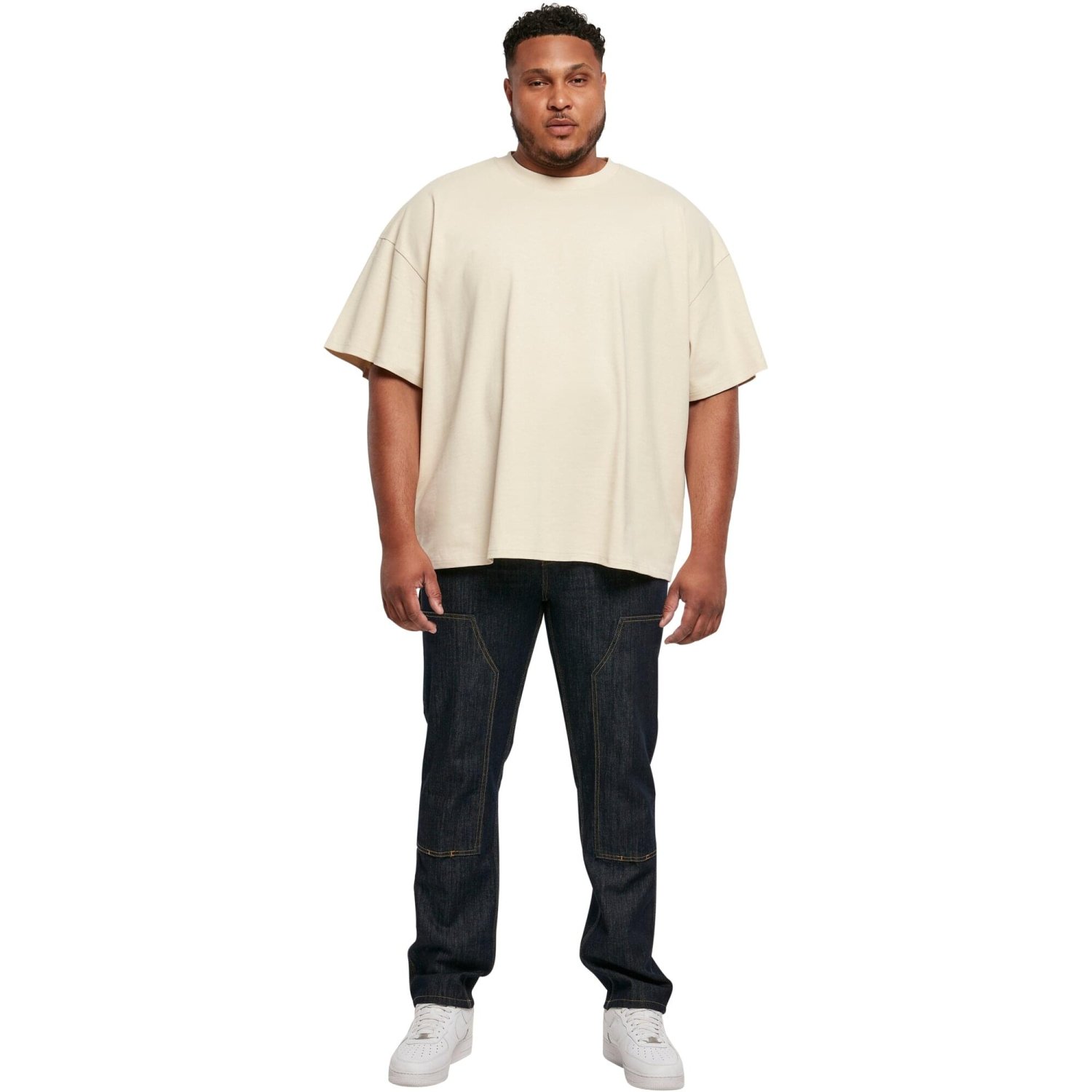 Urban Classics - Heavy OVERSIZED Shirt white sand