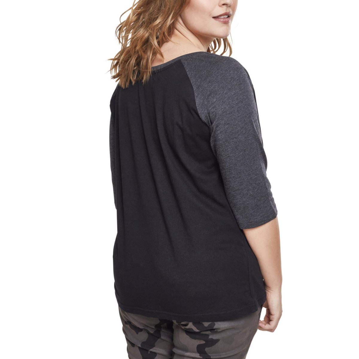 Urban Classics Ladies - 3/4 RAGLAN Longsleeve Top Shirt