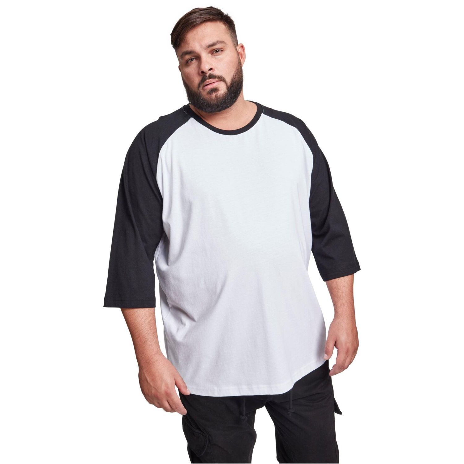 Urban Classics - RAGLAN 3/4 Longseeve Shirt