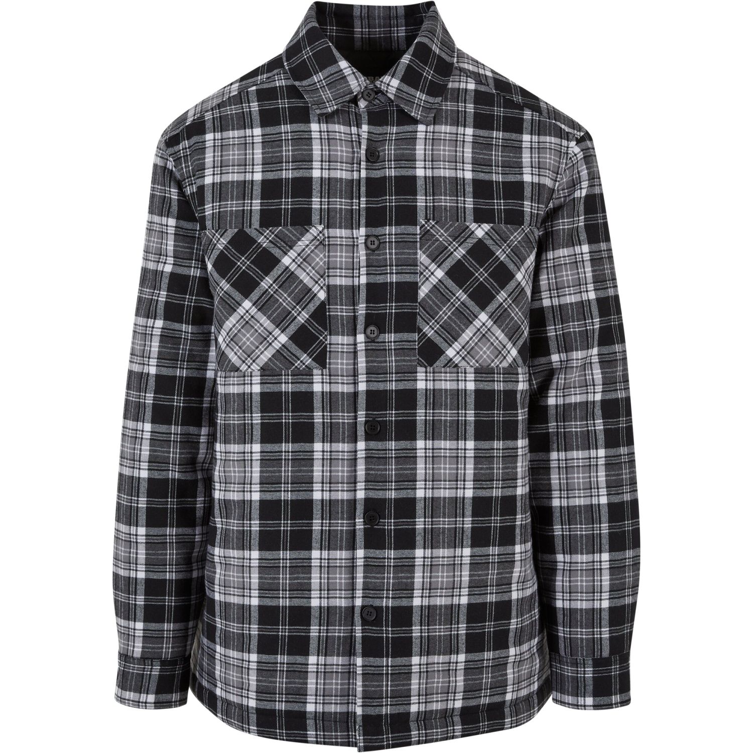 Urban Classics - Padded Checked Shirt Jacket