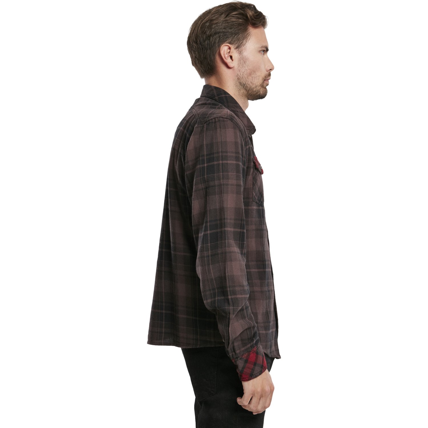 Brandit - Duncan Checked Flanell Shirt brown