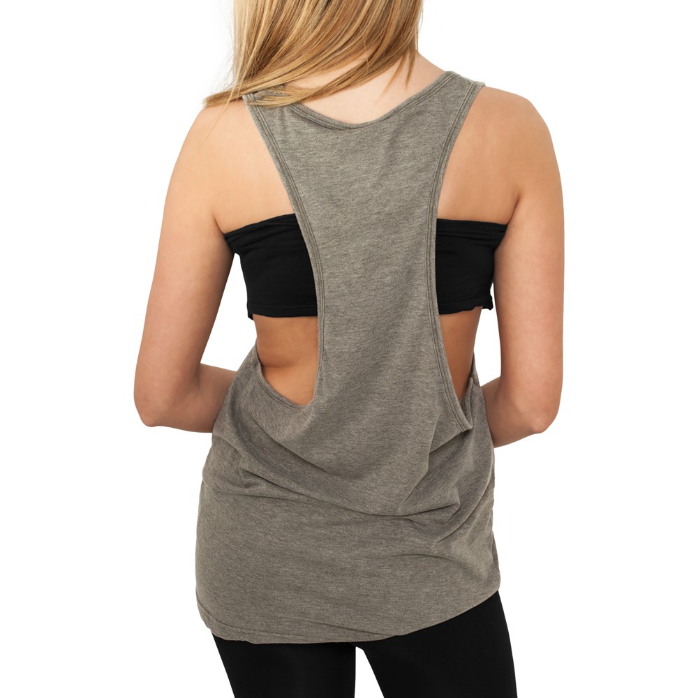 Urban Classics Femme - LOOSE Débardeur oliv - M
