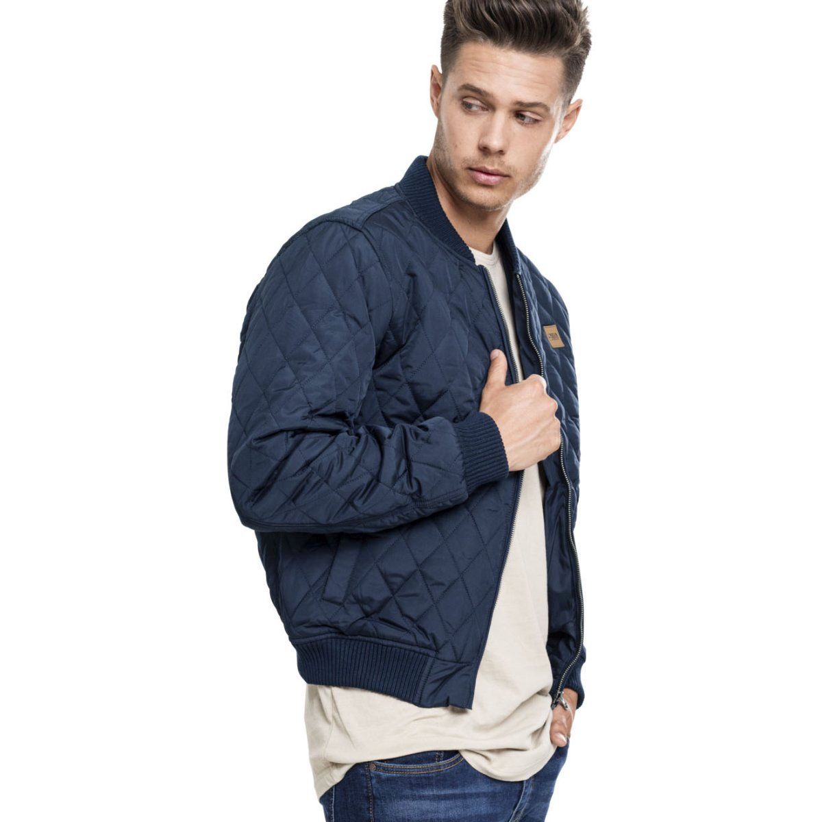 Urban Classics - DIAMOND Quilt Nylon Übergangsjacke