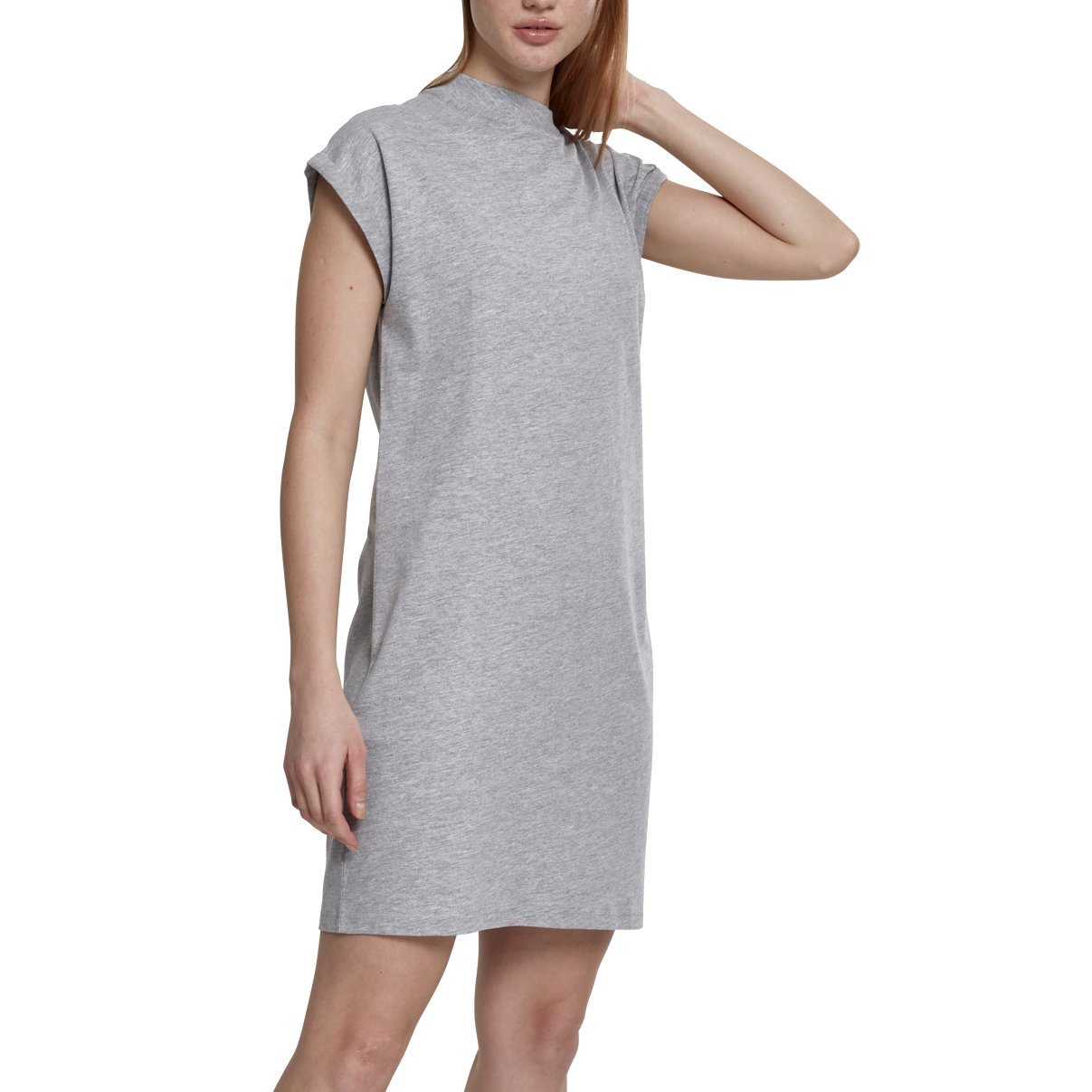 Urban Classics Ladies - Turtle Extended Shoulder Robe gris