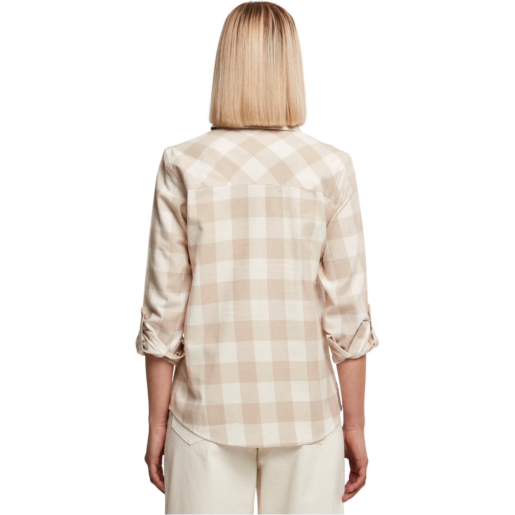 Urban Classics Femme - TURNUP FLANELL Lumberjack Chemise