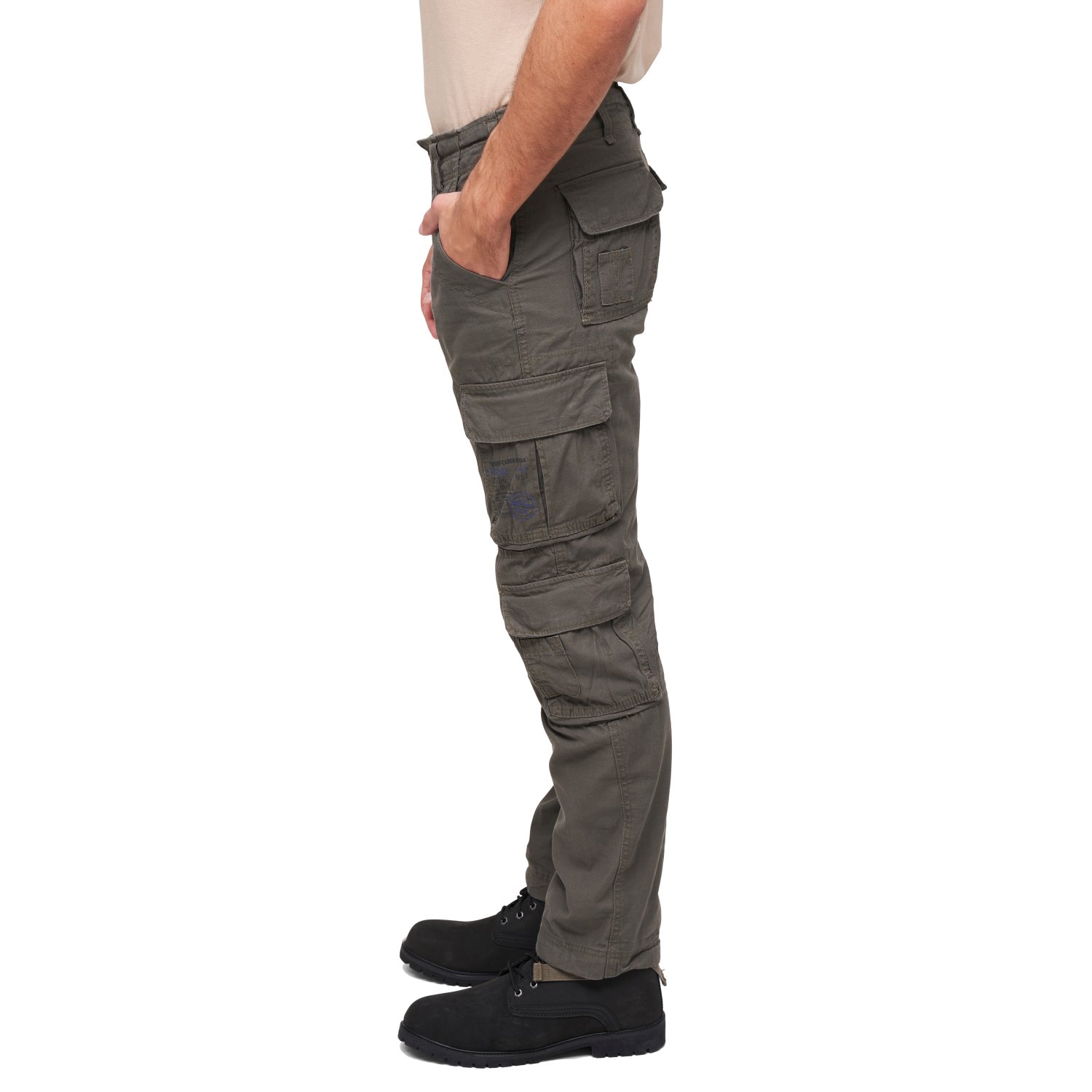 Brandit Outdoor Army Cargo Pure Slim-Fit Pants olive