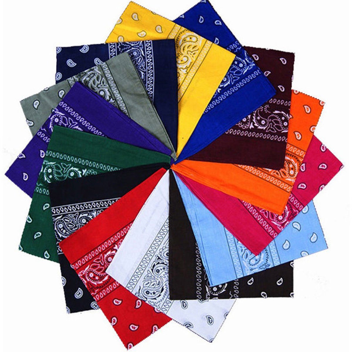 Urban Classics Bandana Neck Scarf Face Head Mask Paisley
