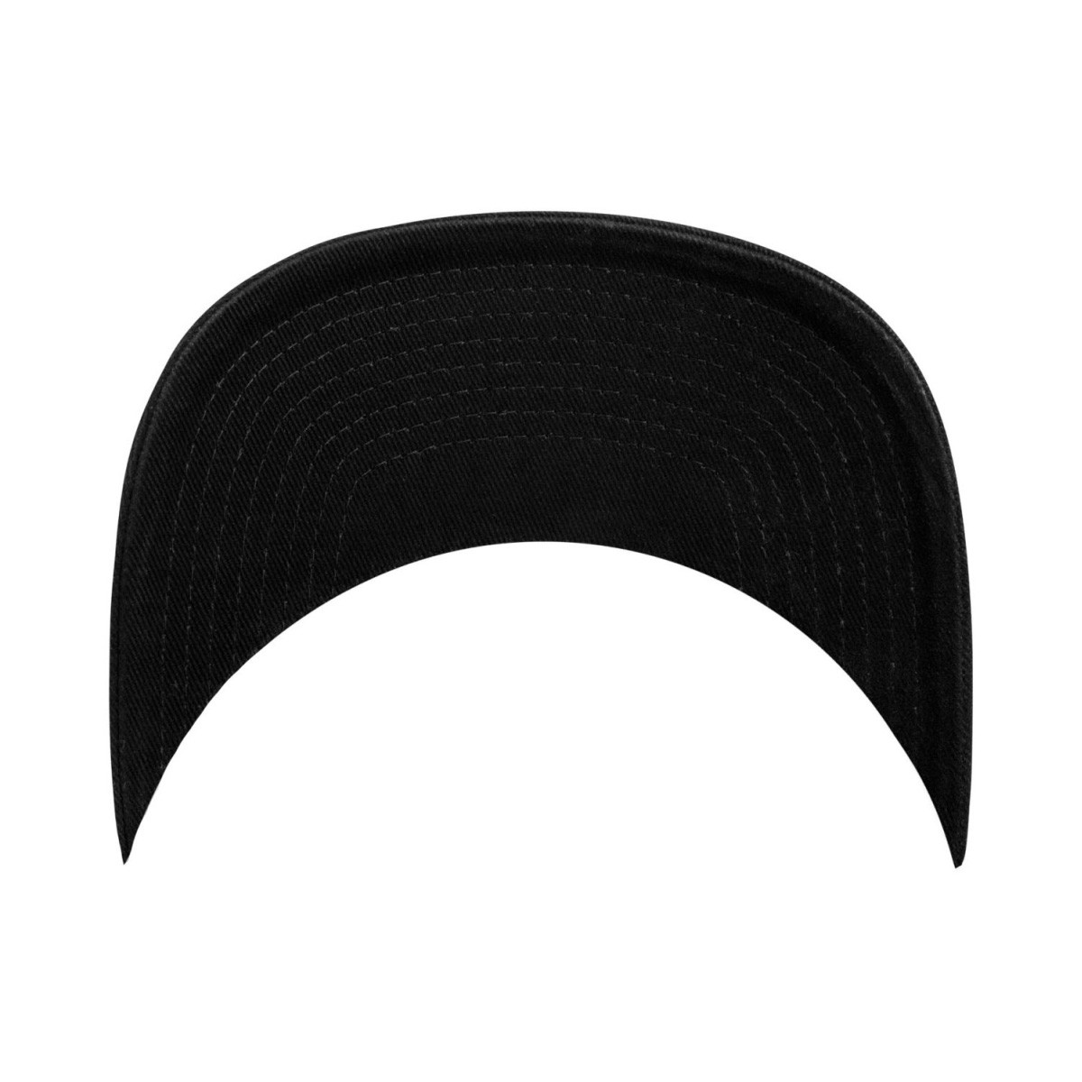 Flexfit Brushed Cotton Twill Mid-Profile Cap - noir