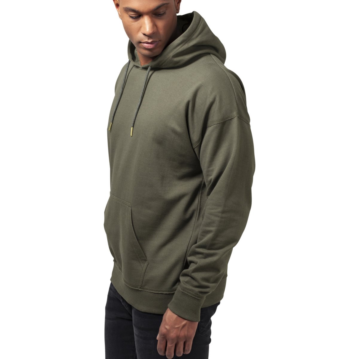 Urban Classics - OVERSIZED Sweat Hoody olive